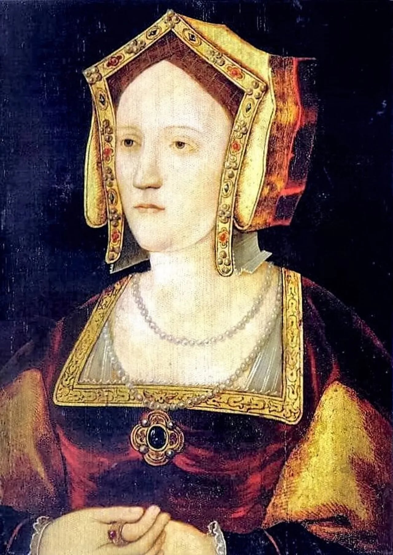 Porträt von Katharina von Aragon (1485–1536) – Gedenkseite