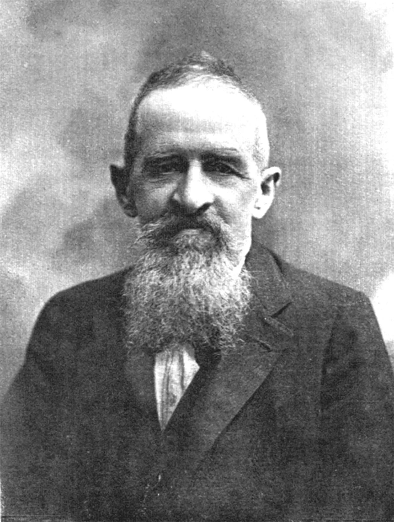 Porträt von Giovanni Battista de Toni (1864–1924) – Gedenkseite