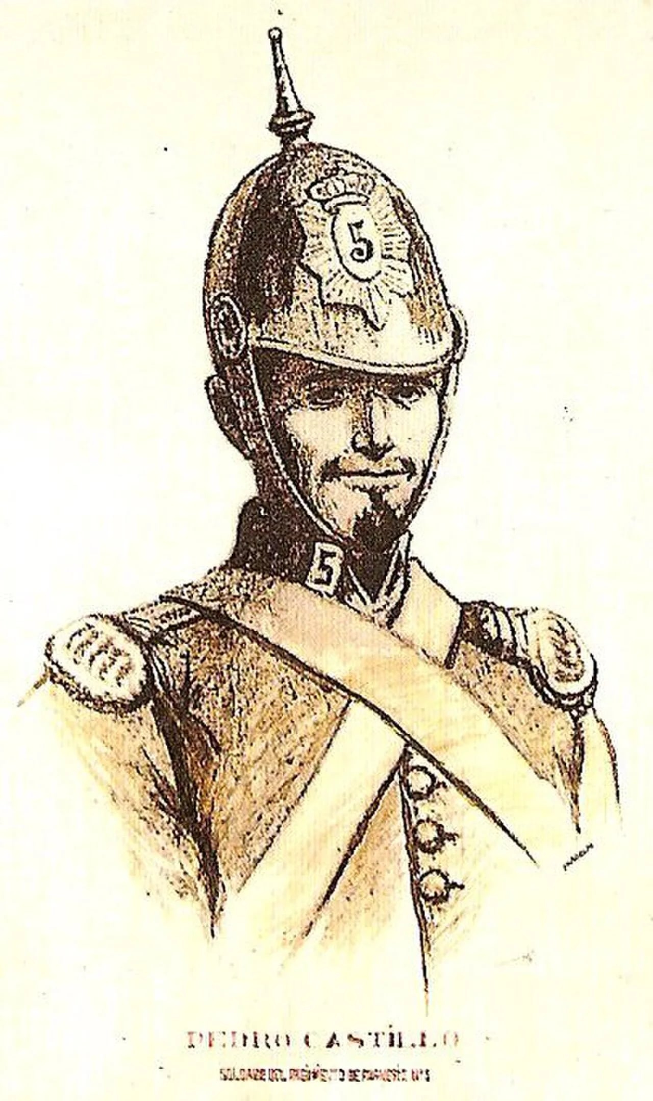 Portrait of Pedro del Castillo Ramírez (1834–1894) – memorial page