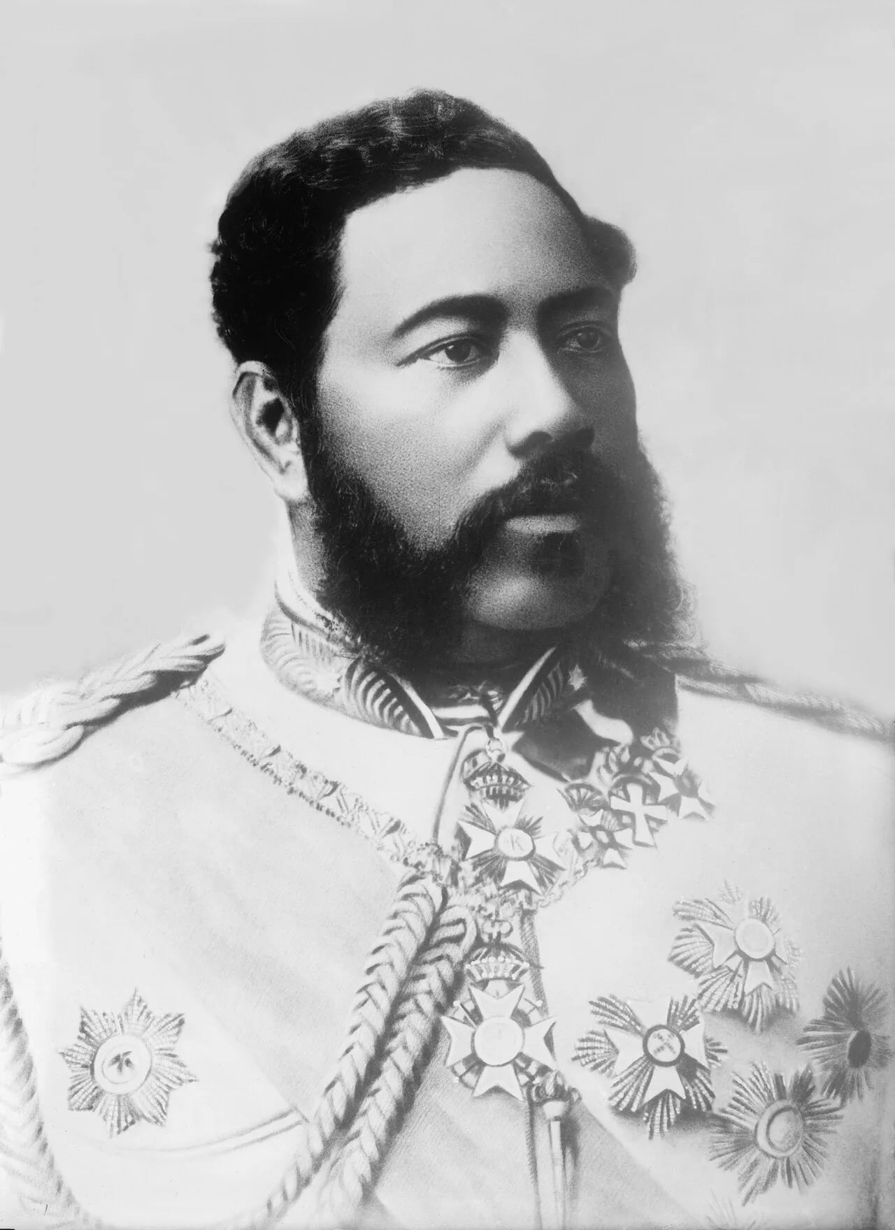 Portrait of David Kalākaua (1836–1891) – memorial page