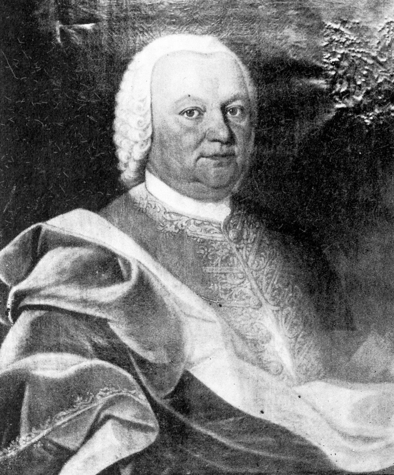 Porträt von Wilhelm Remy (1702–1761) – Gedenkseite