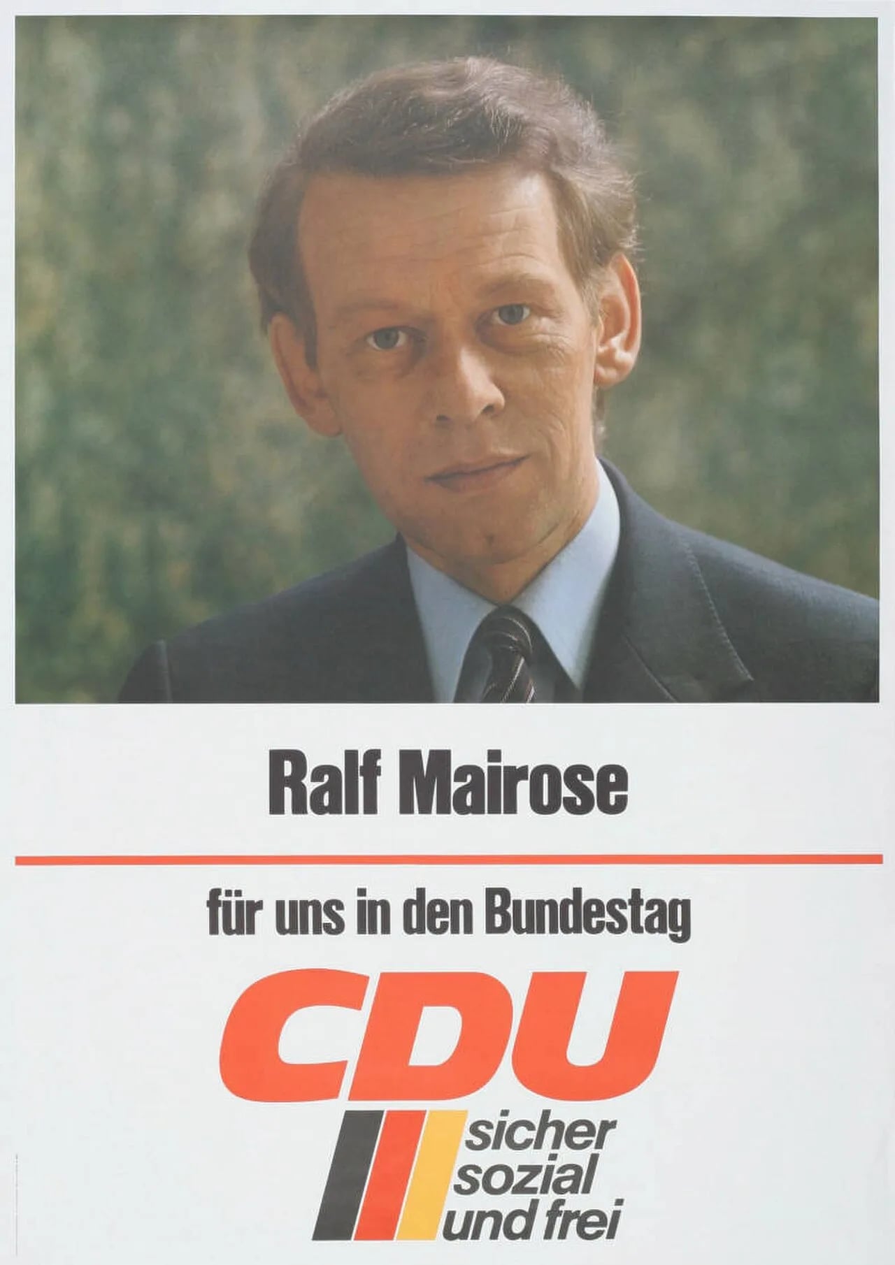 Portrait of Ralf Mairose (1940–2001) – memorial page