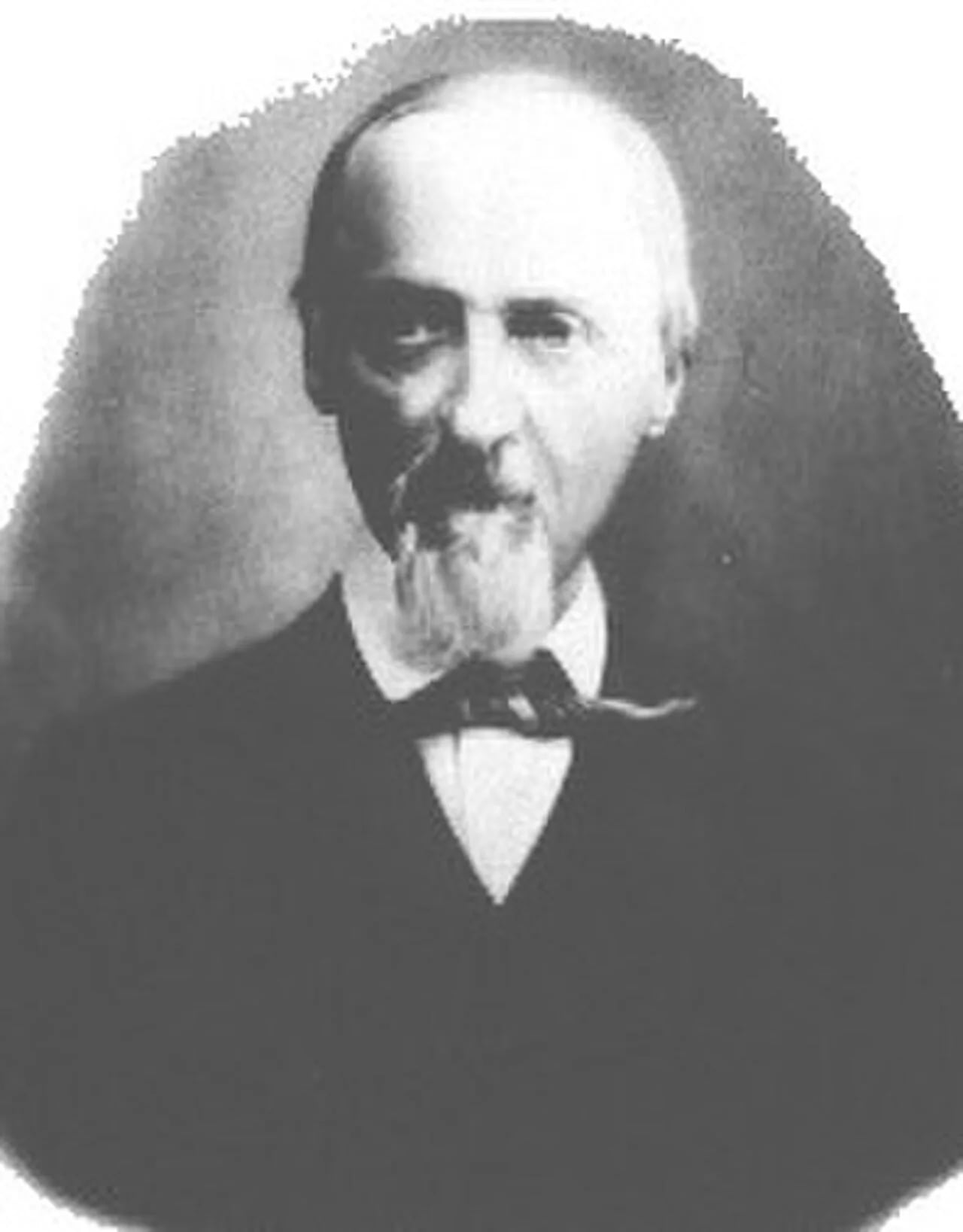 Porträt von Alexandre Louis Guillaume Jacomin de Malespine (1821–1893) – Gedenkseite