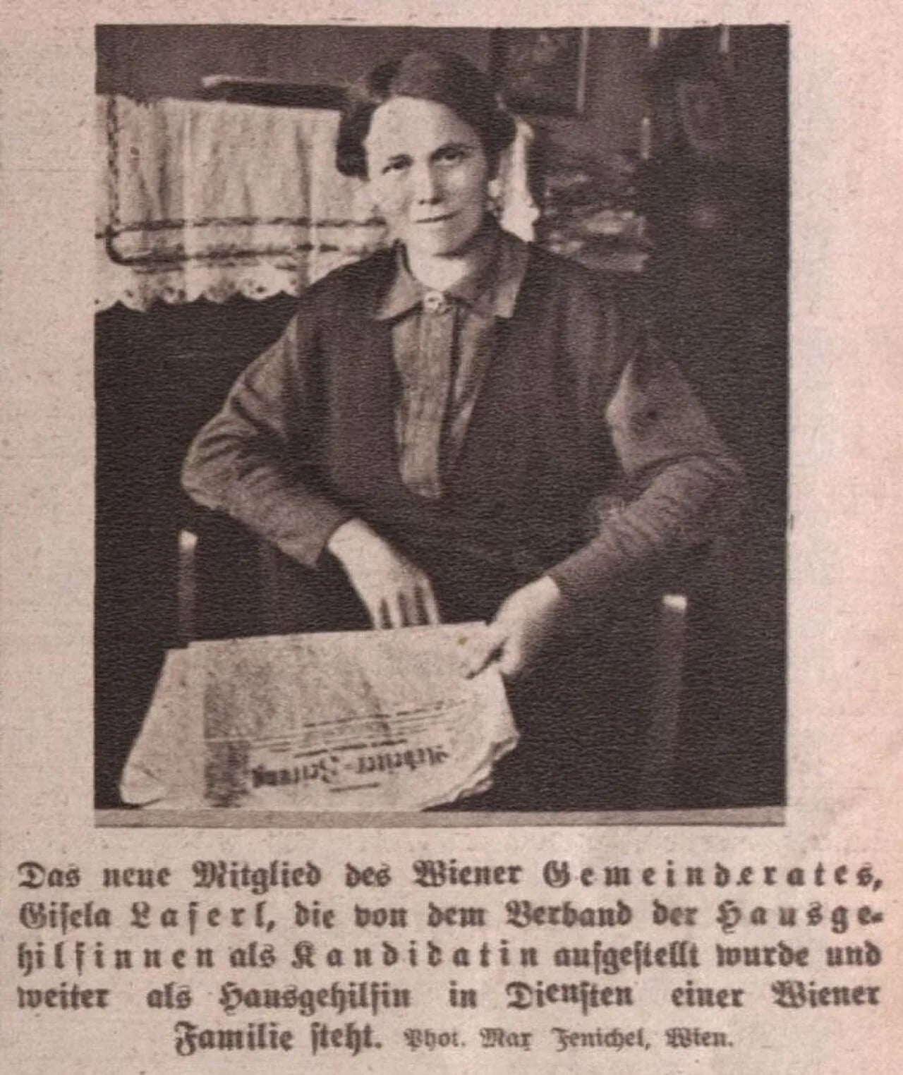 Porträt von Gisela Laferl (1884–1968) – Gedenkseite