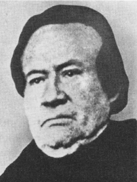 Porträt von Theodor Märcker (1796–1876) – Gedenkseite