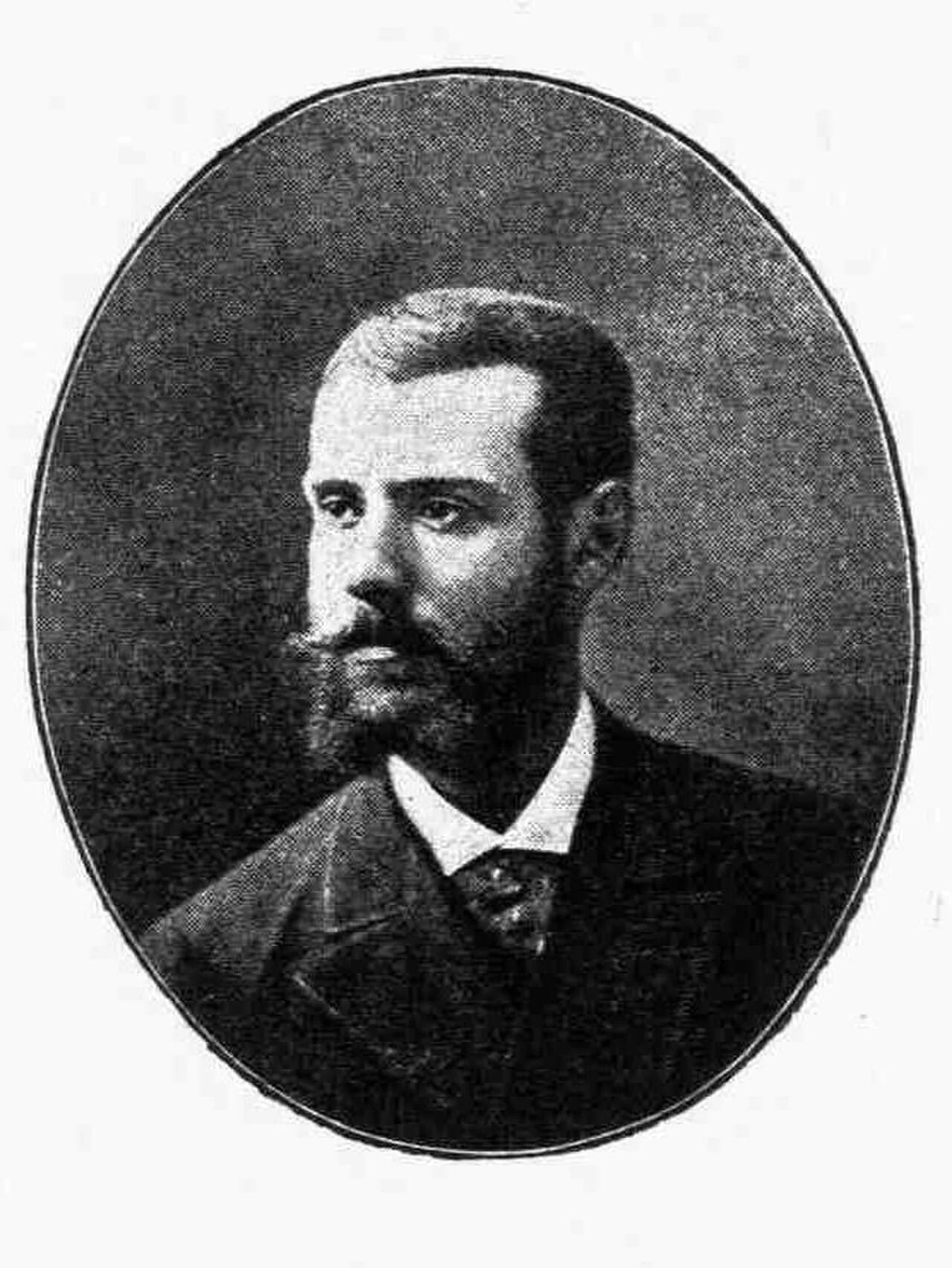 Portrait of Sofoklis K. Vournazos (1853–1889) – memorial page
