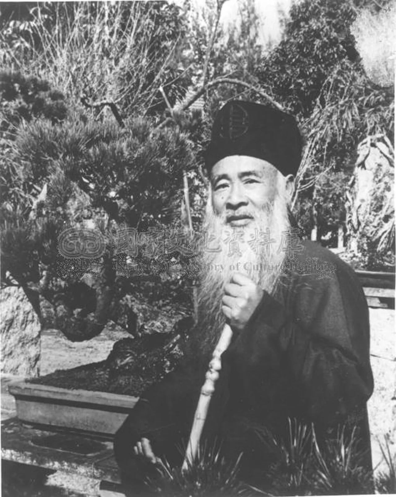 Porträt von Zhang Daqian (1899–1983) – Gedenkseite