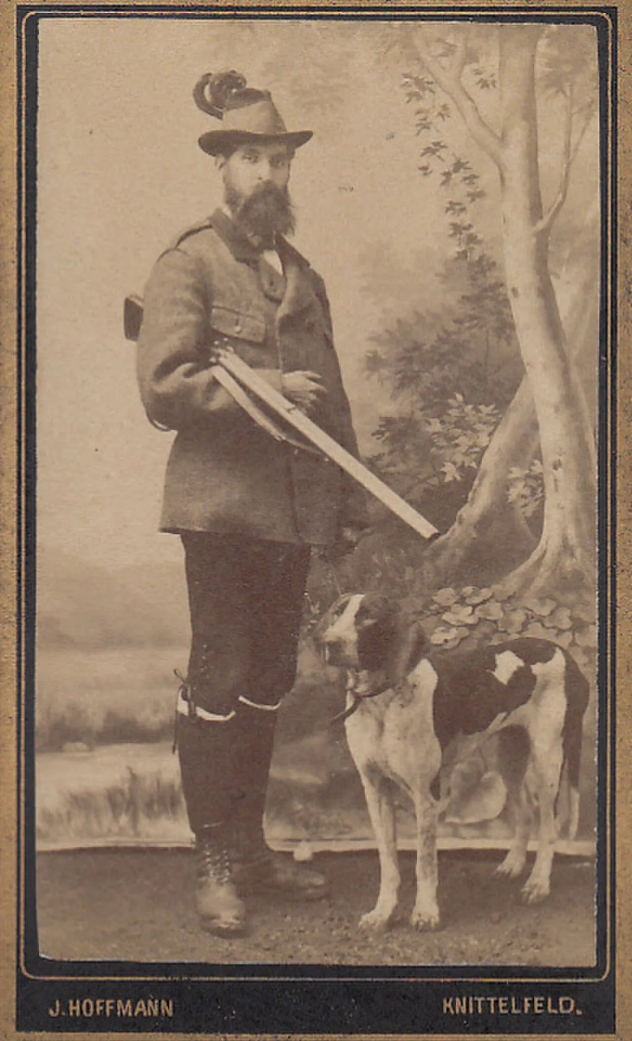 Porträt von Hubert Hauser (1856–1913) – Gedenkseite