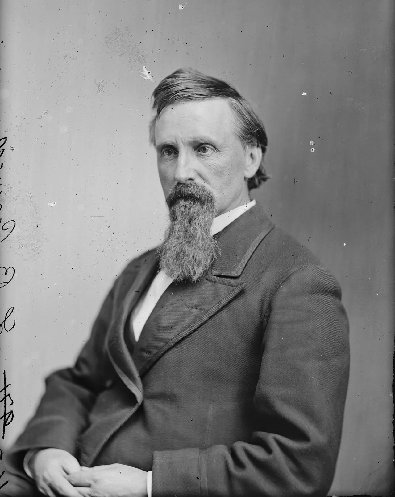 Porträt von Lucien B. Caswell (1827–1919) – Gedenkseite