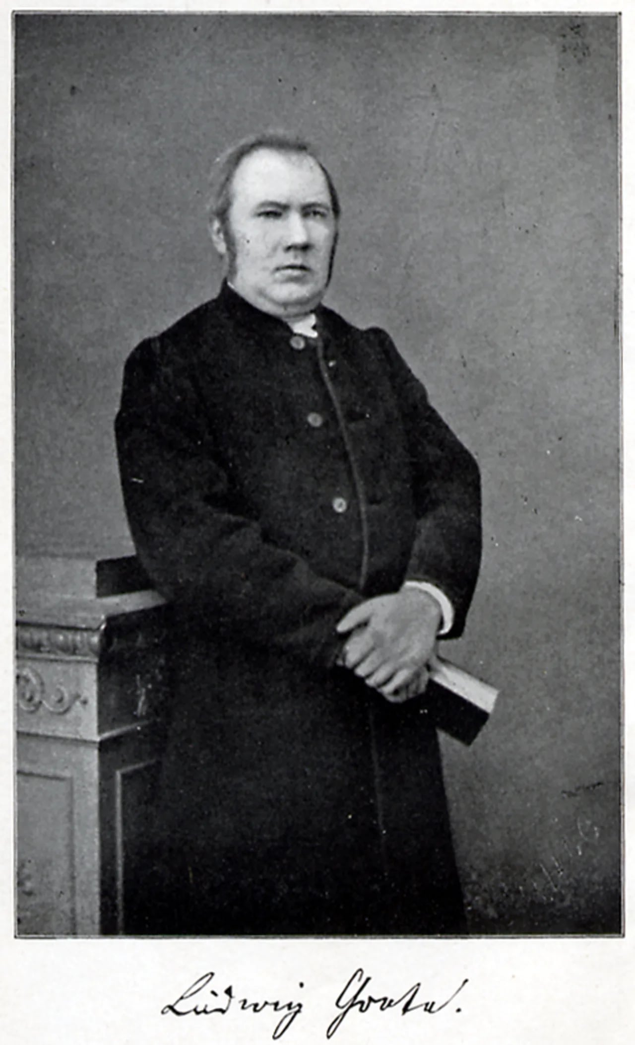 Porträt von Ludwig Heinrich Grote (1825–1887) – Gedenkseite