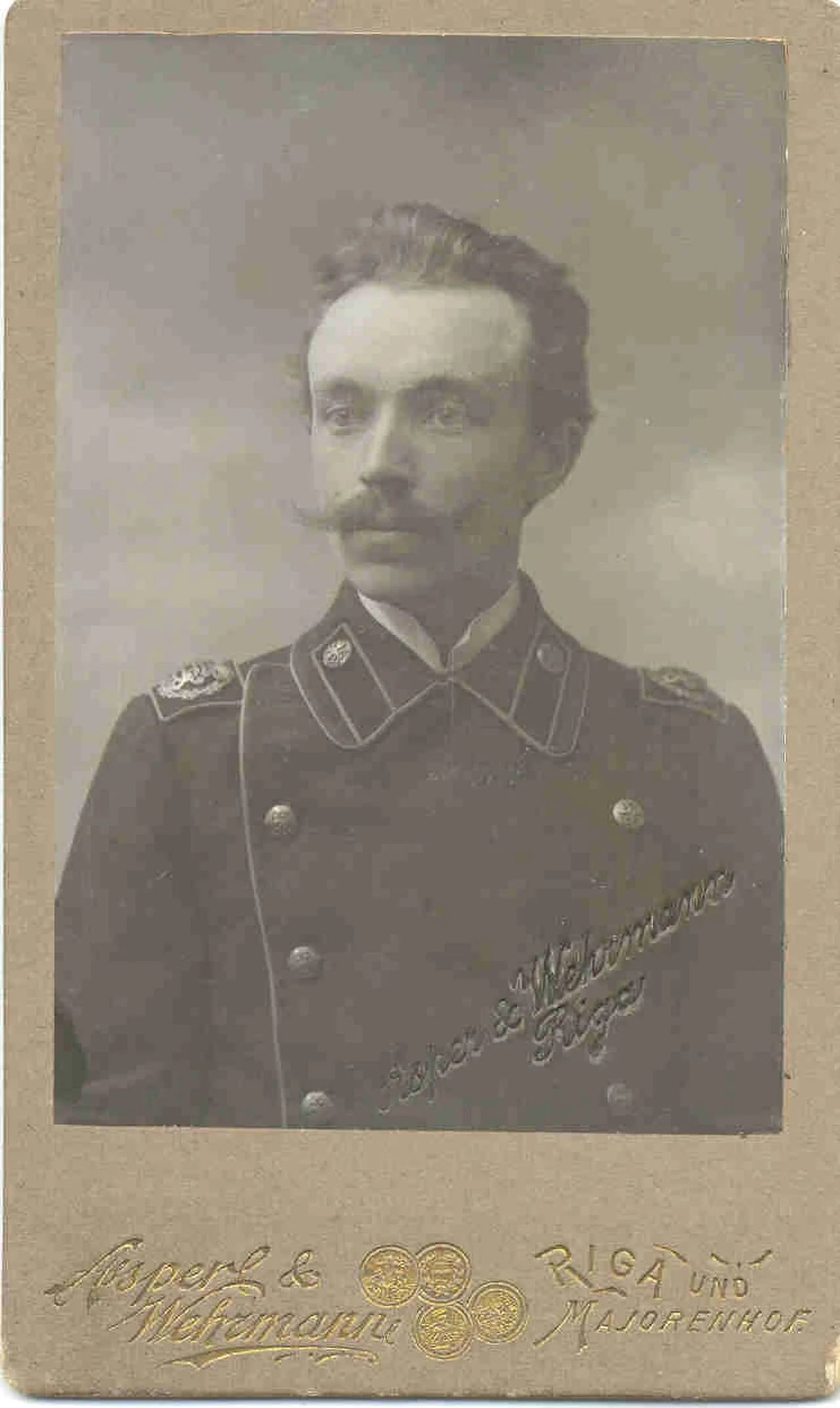 Portrait of Gustavs Klaustiņš (1880–1937) – memorial page
