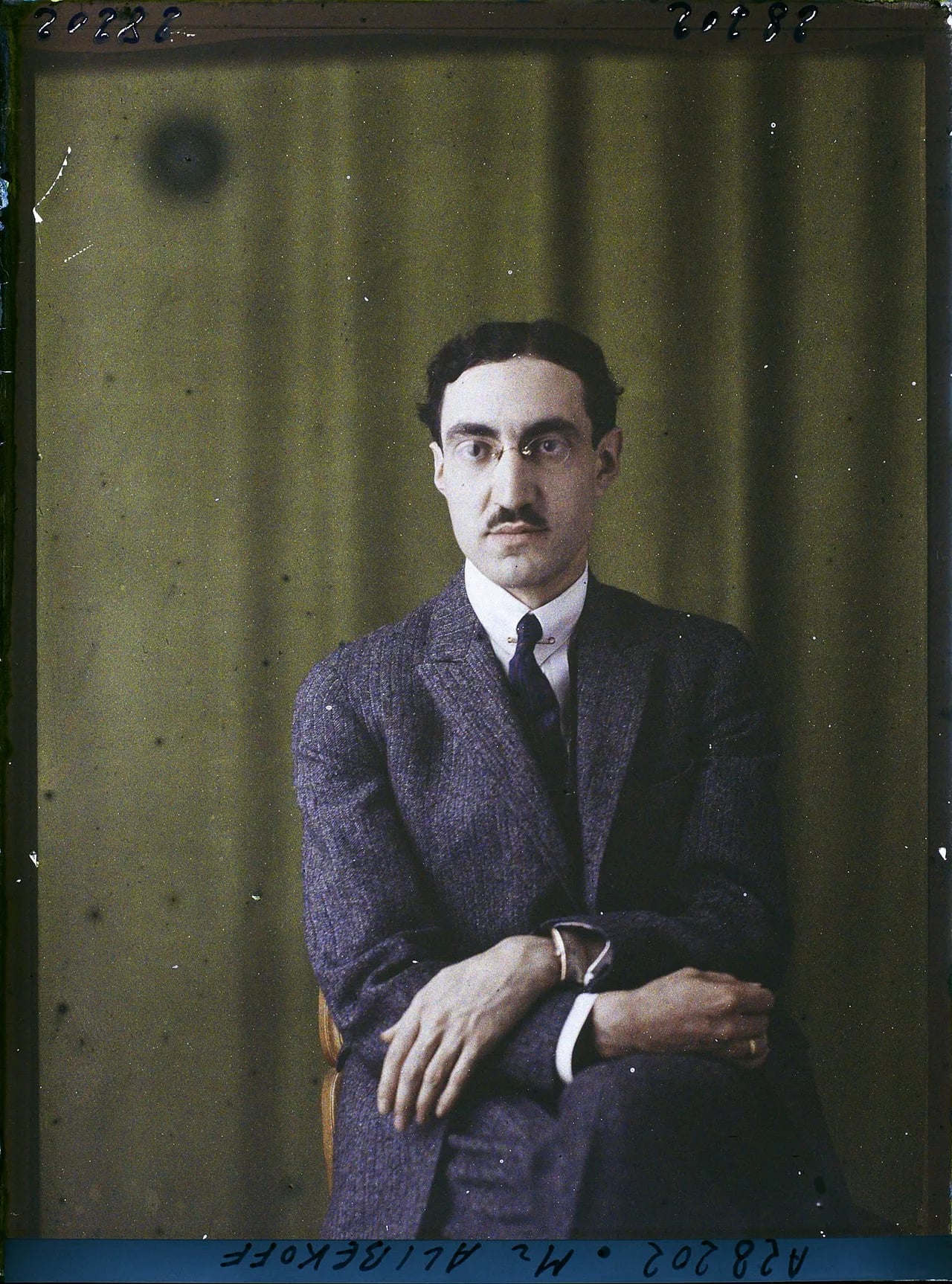 Portrait of Abbas bey Atamalibeyov (1895–1971) – memorial page
