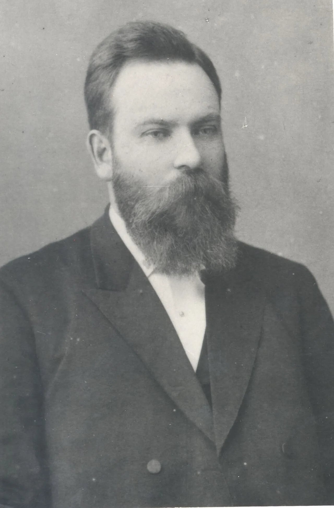 Porträt von Jaan Bergmann (1856–1916) – Gedenkseite