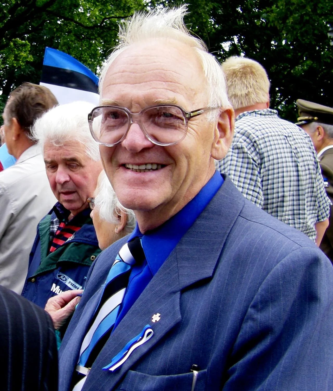 Porträt von Jaan Lippmaa (1942–2021) – Gedenkseite
