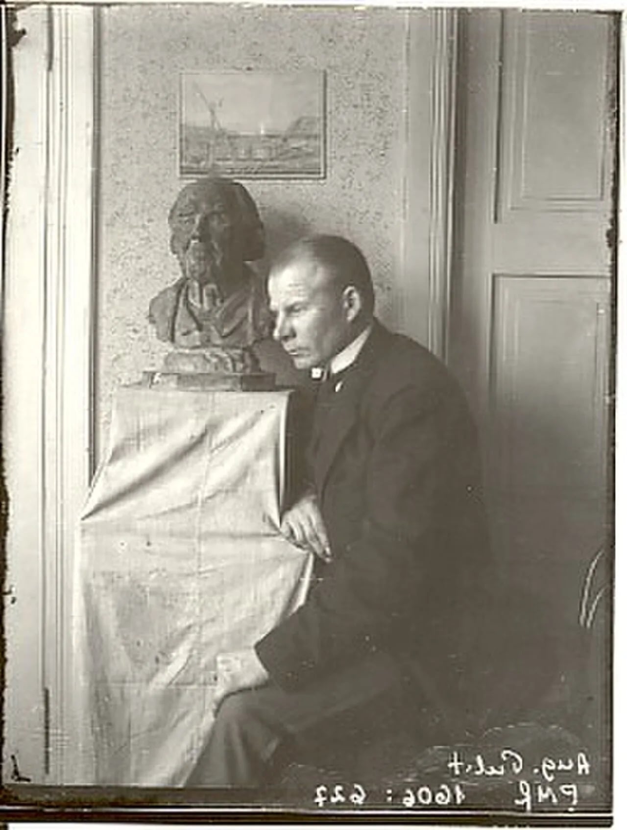 Portrait of August Pulst (1889–1977) – memorial page