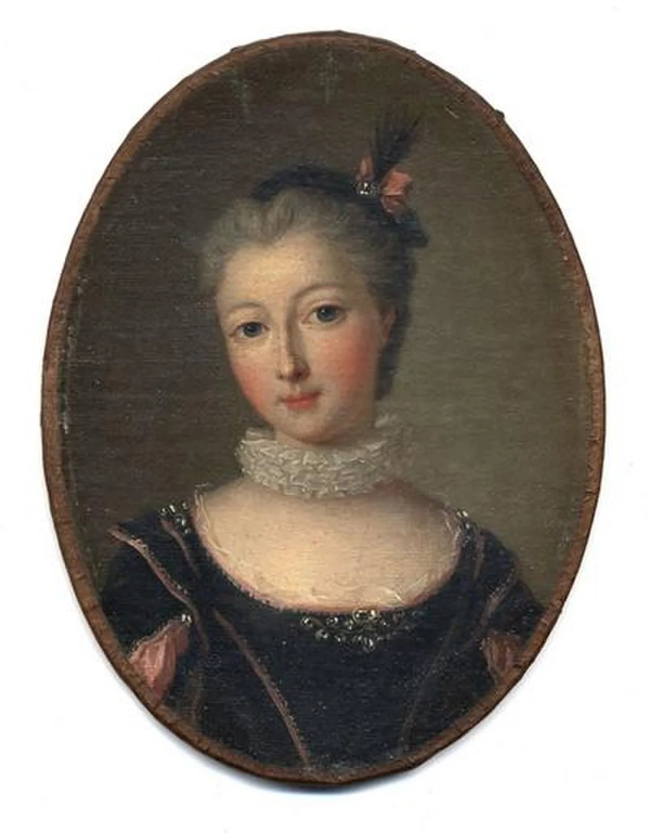 Porträt von Caroline von Hessen-Rotenburg (1714–1741) – Gedenkseite