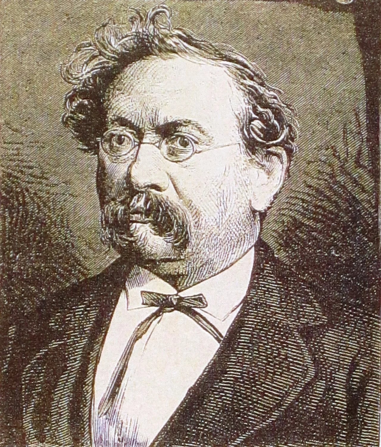 Porträt von Karl Kraepelin (1817–1882) – Gedenkseite