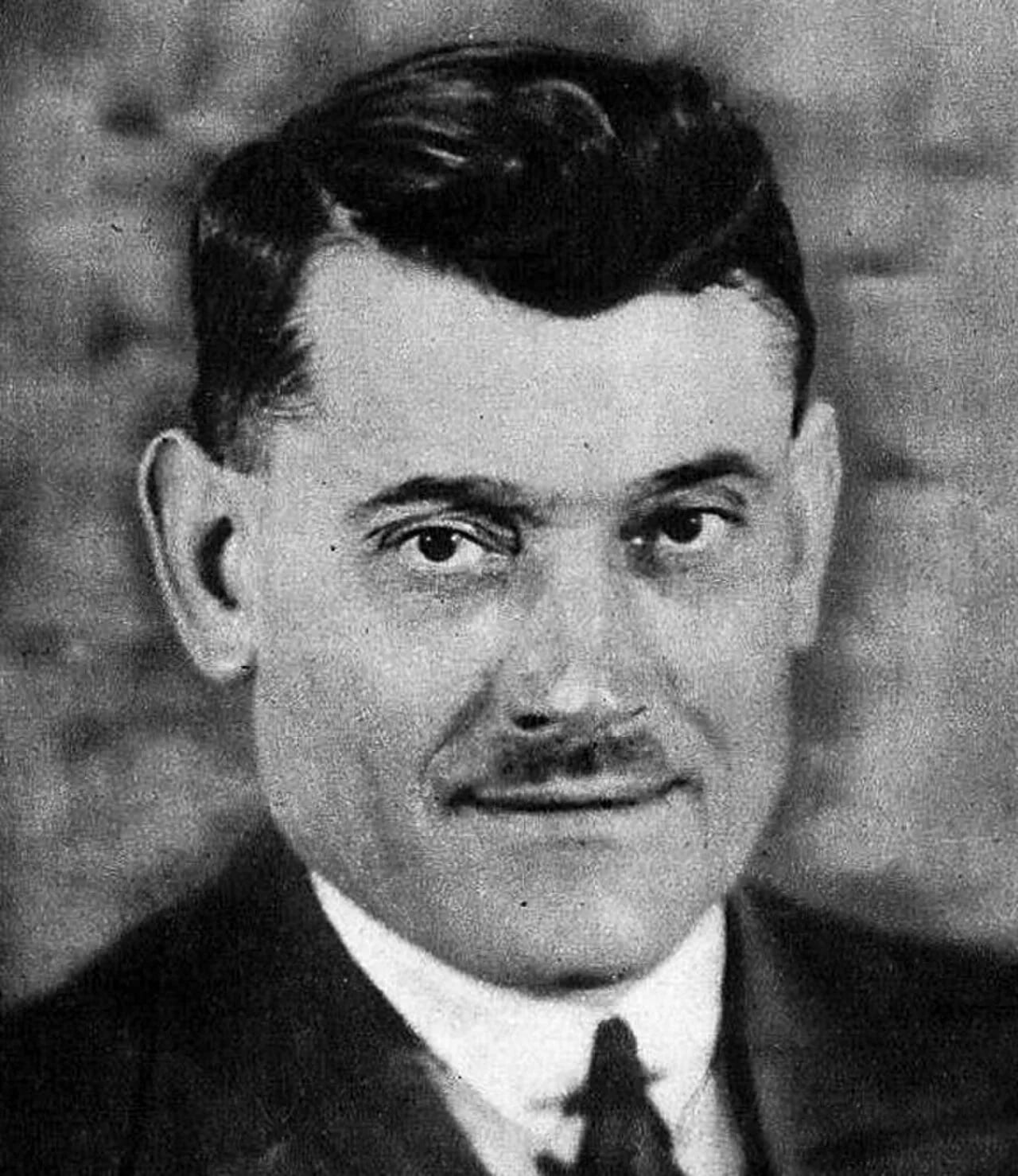 Portrait of Jean-Pierre Bausch (1891–1935) – memorial page