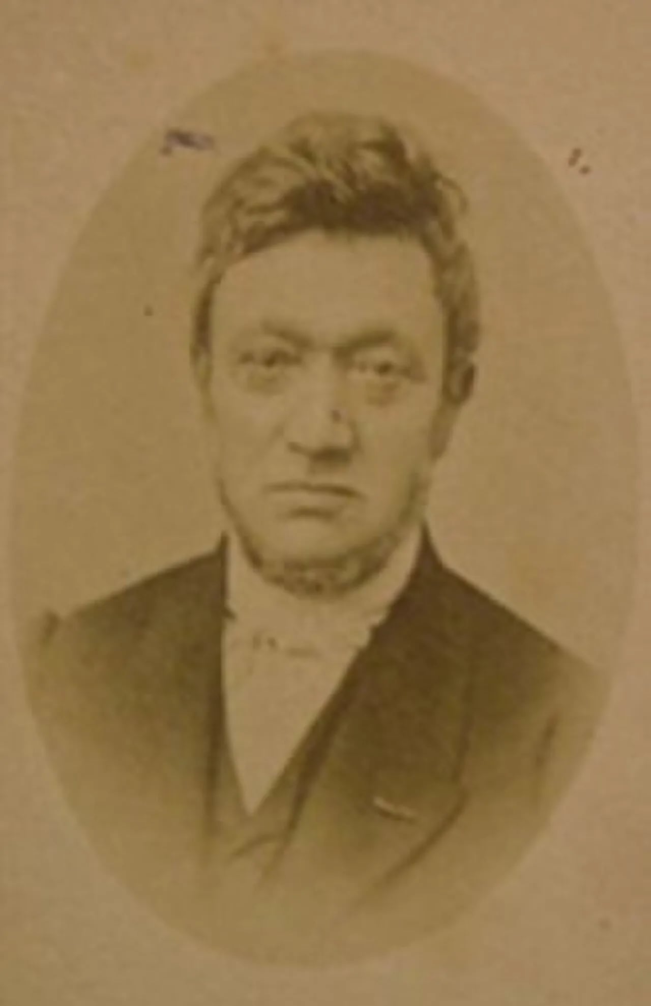 Portrait of Pierre Burggraff (1803–1881) – memorial page