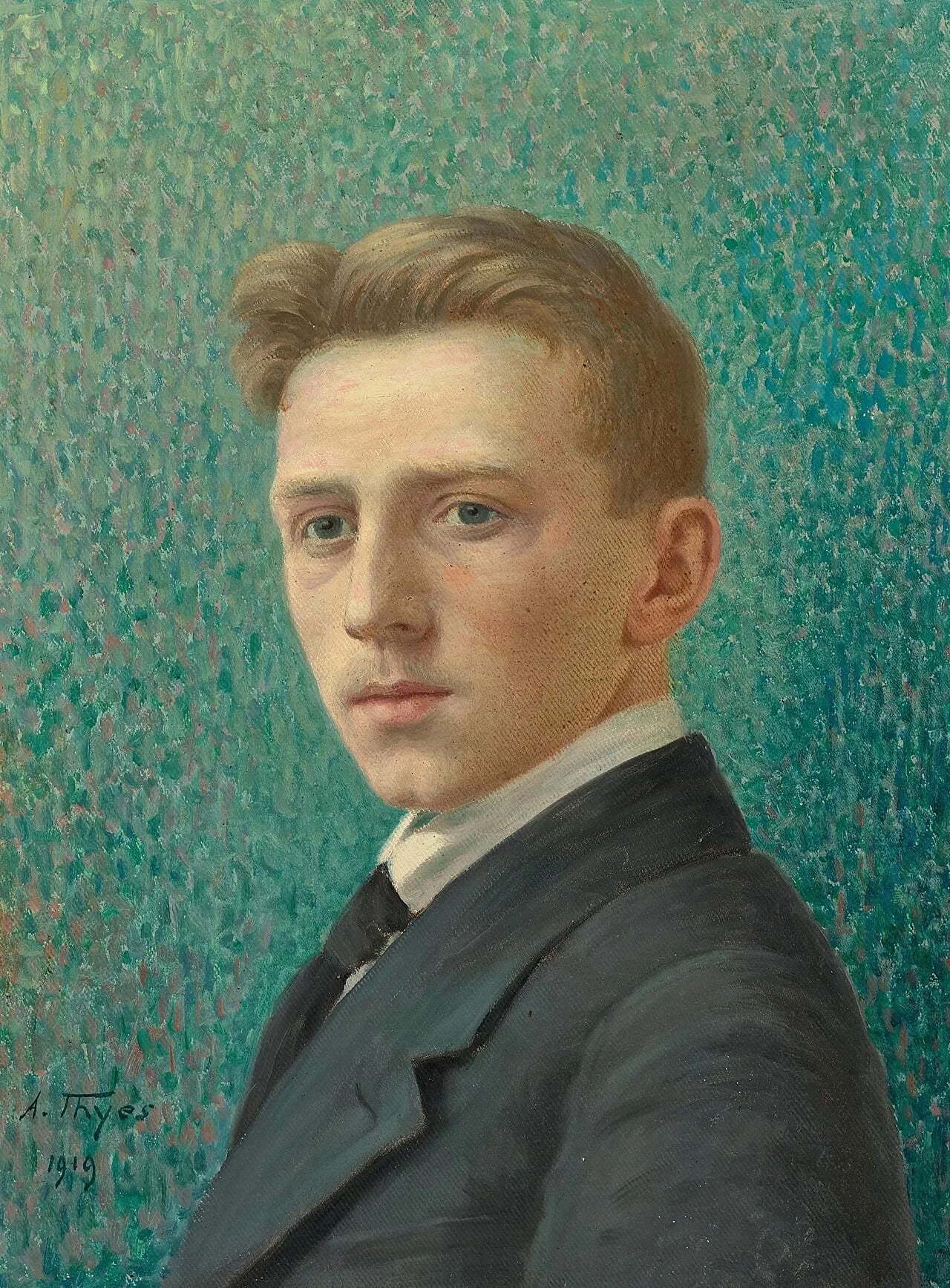 Porträt von André Thyes (1867–1952) – Gedenkseite