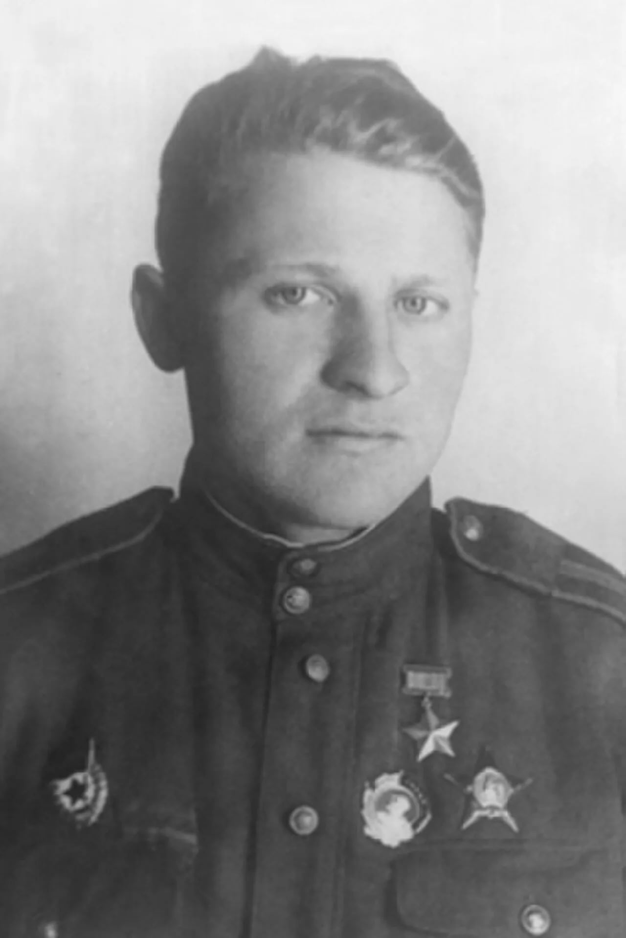 Porträt von Iwan Antonowitsch Lapschow (1917–1978) – Gedenkseite