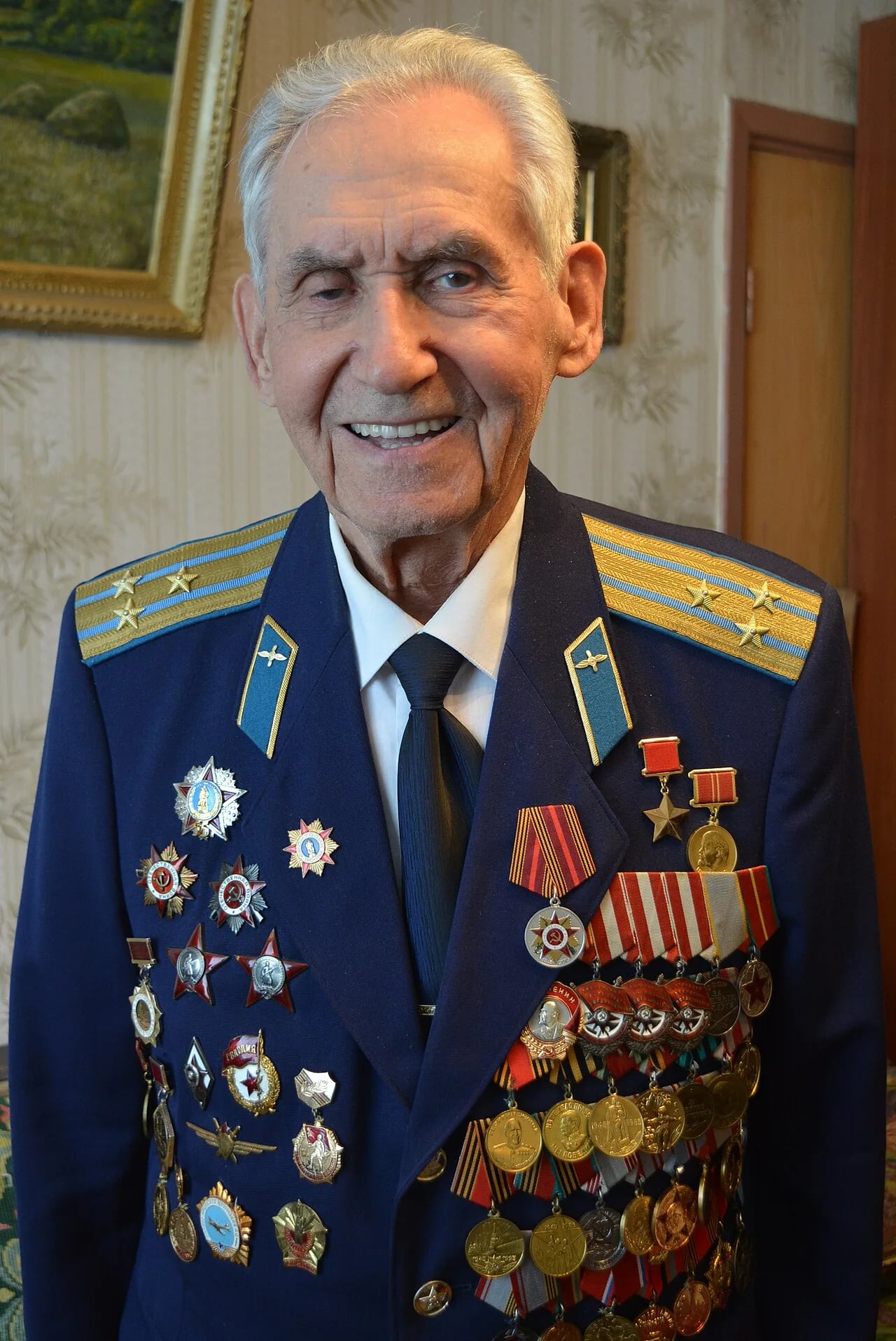 Porträt von Nikolai Olovyannikov (1922–2021) – Gedenkseite