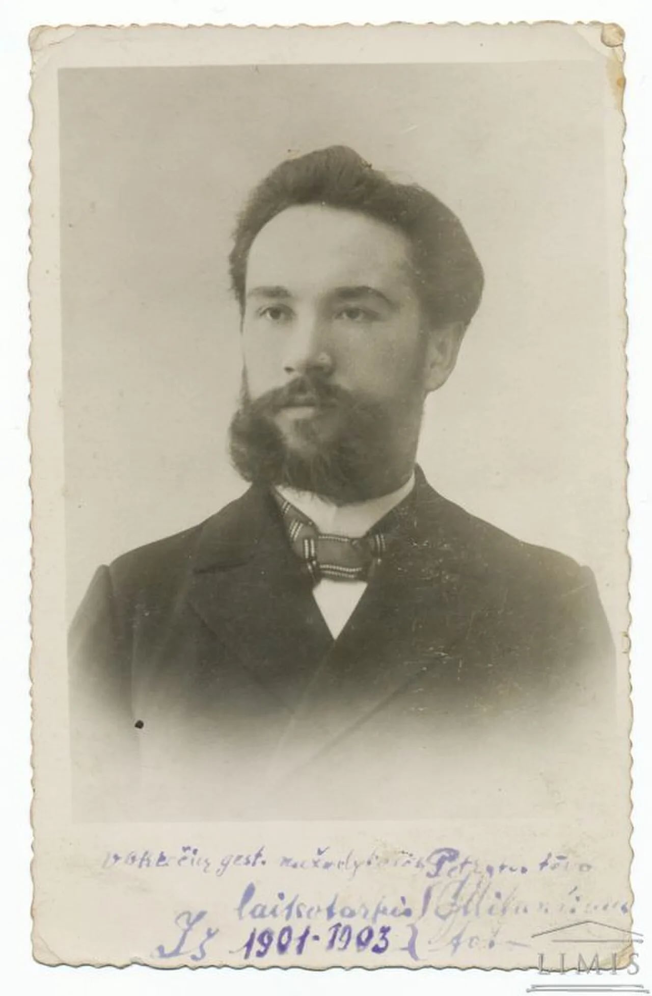 Portrait of Jurgis Milančius (1869–1956) – memorial page