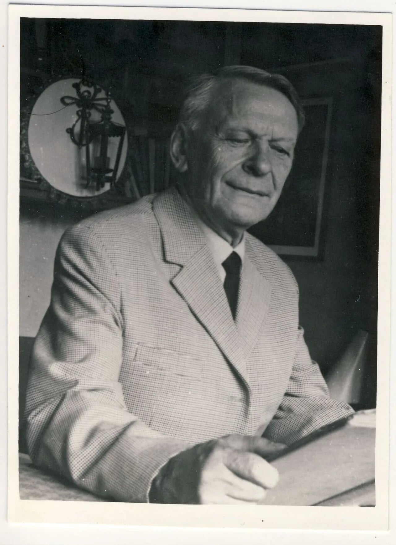Porträt von Kazys Inčiūra (1906–2004) – Gedenkseite