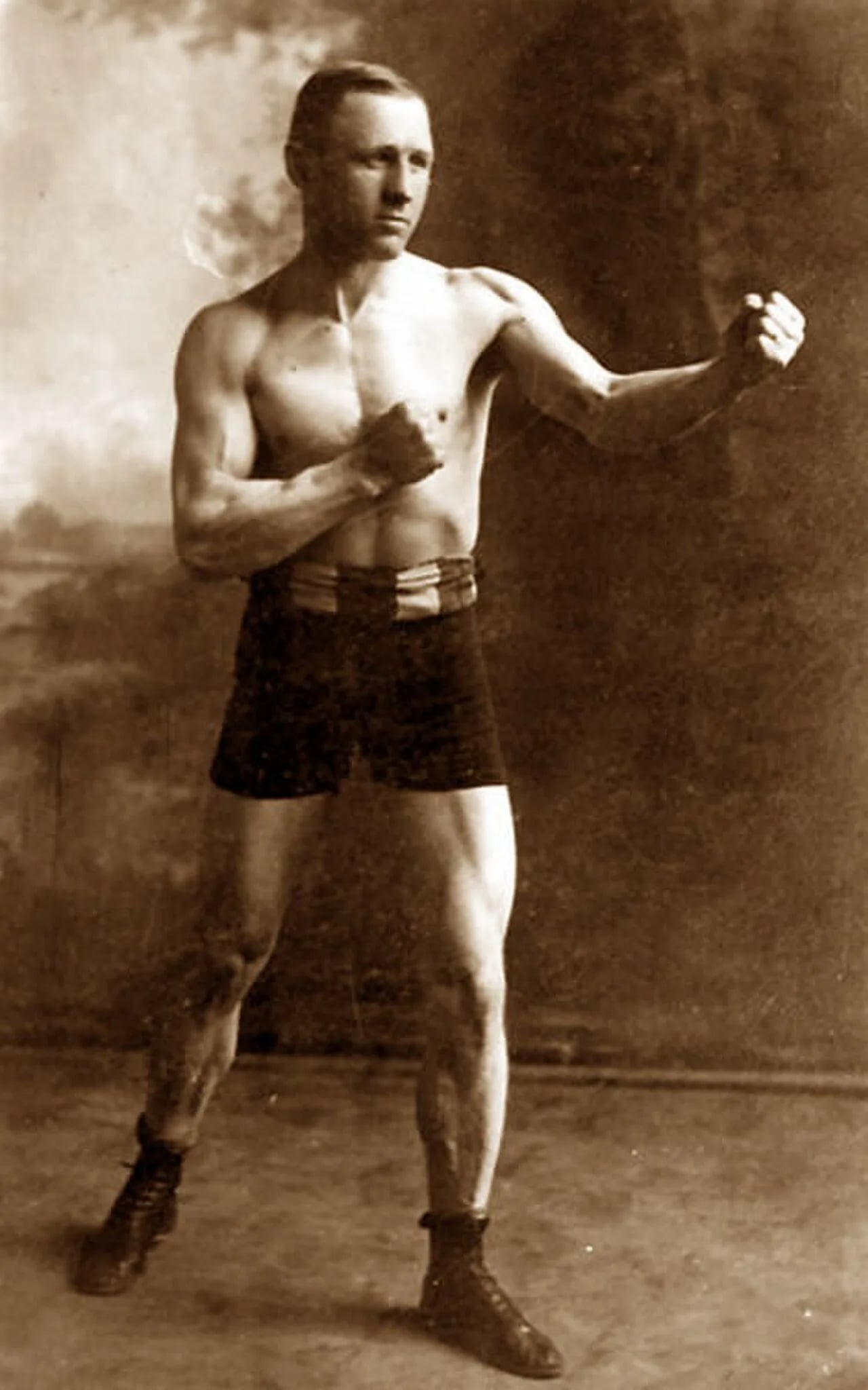 Porträt von Kid Lavigne (1869–1928) – Gedenkseite