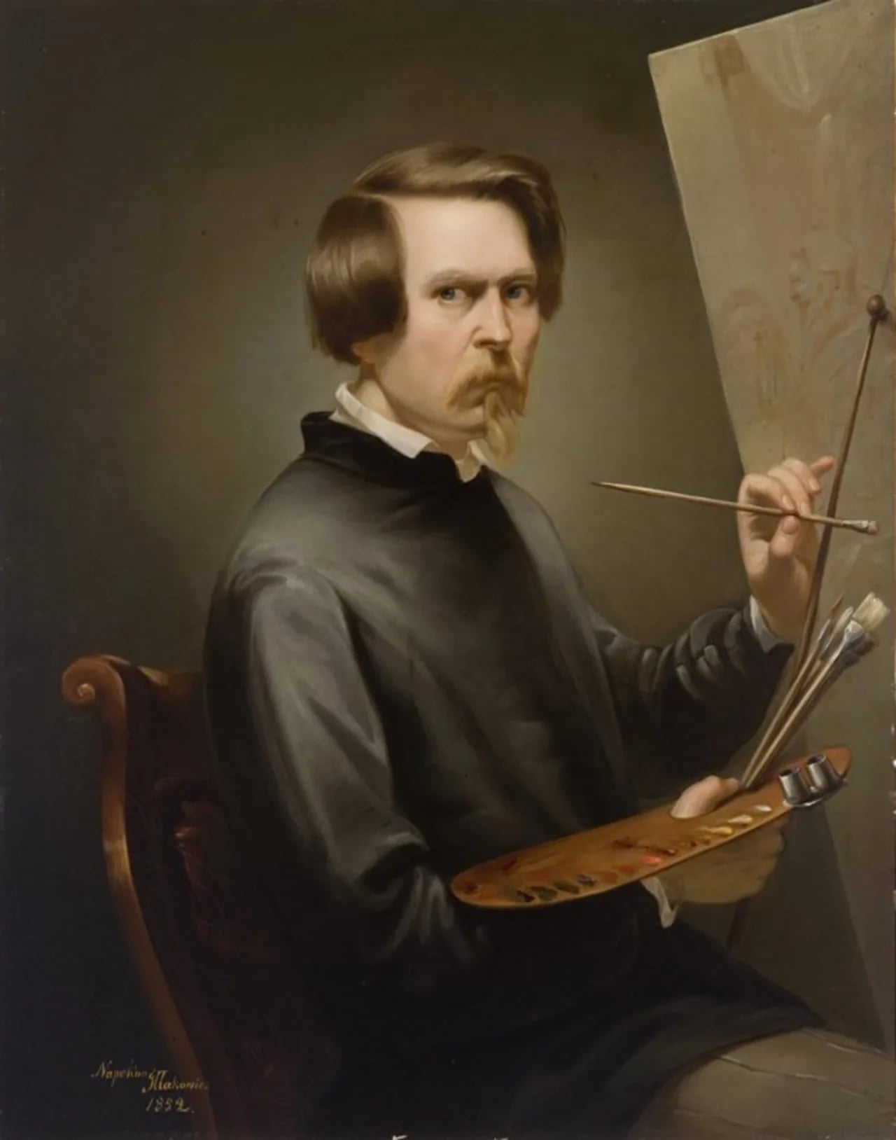Portrait of Napoleon Iłłakowicz (1811–1861) – memorial page