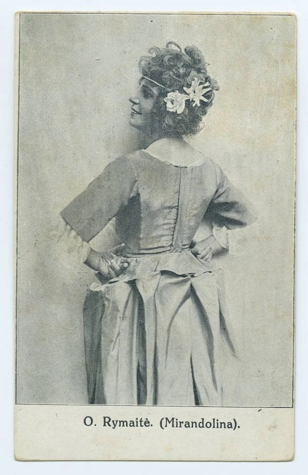 Portrait of Ona Rymaitė (1889–1950) – memorial page
