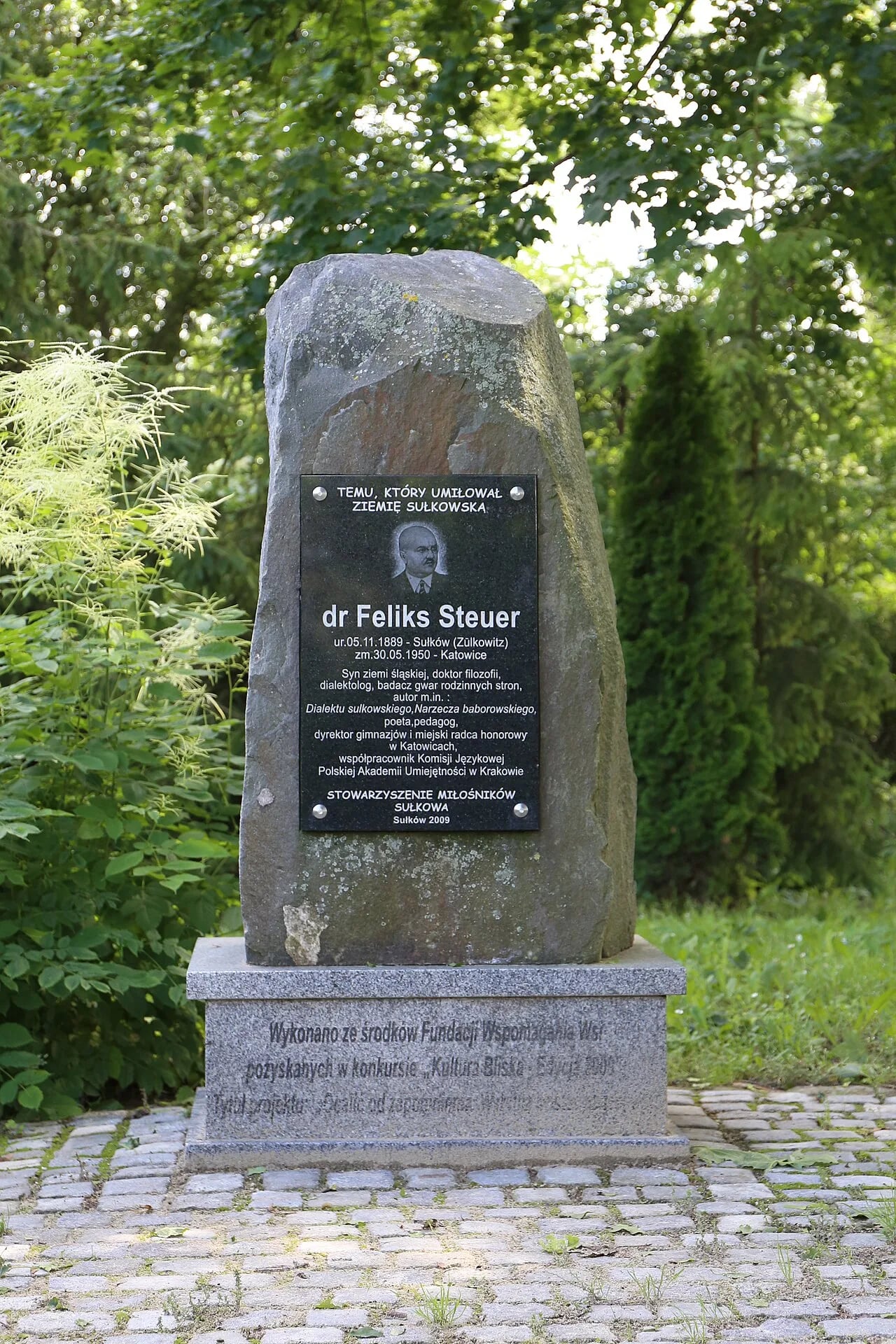 Porträt von Feliks Steuer (1889–1950) – Gedenkseite