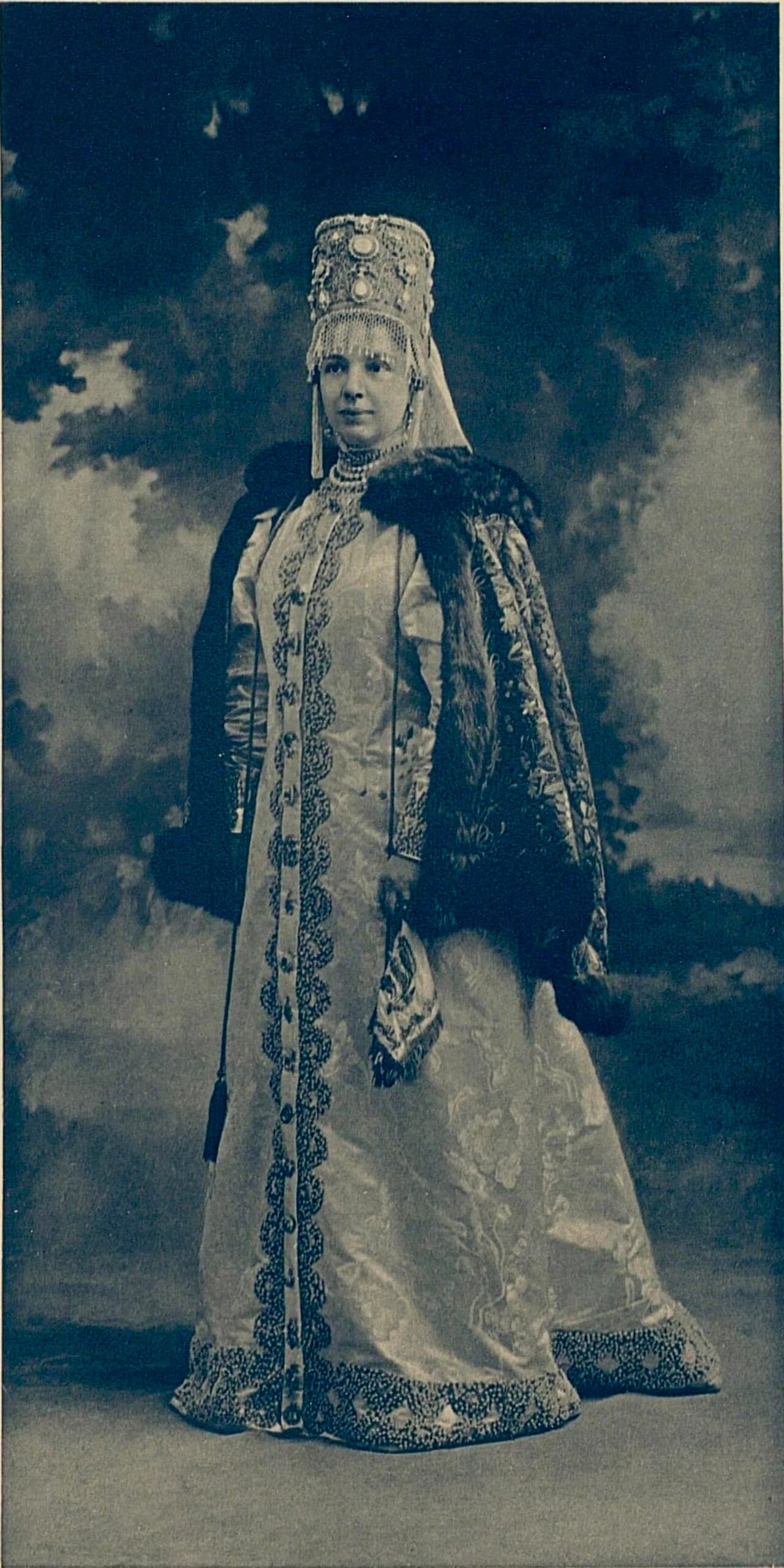Porträt von Alexandra Illarionowna Schuwalowa (1869–1959) – Gedenkseite