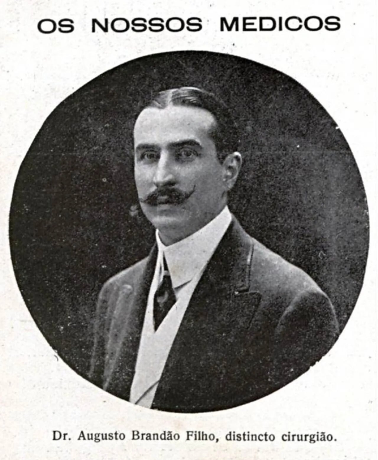 Porträt von Augusto Brandão Filho (1881–1957) – Gedenkseite