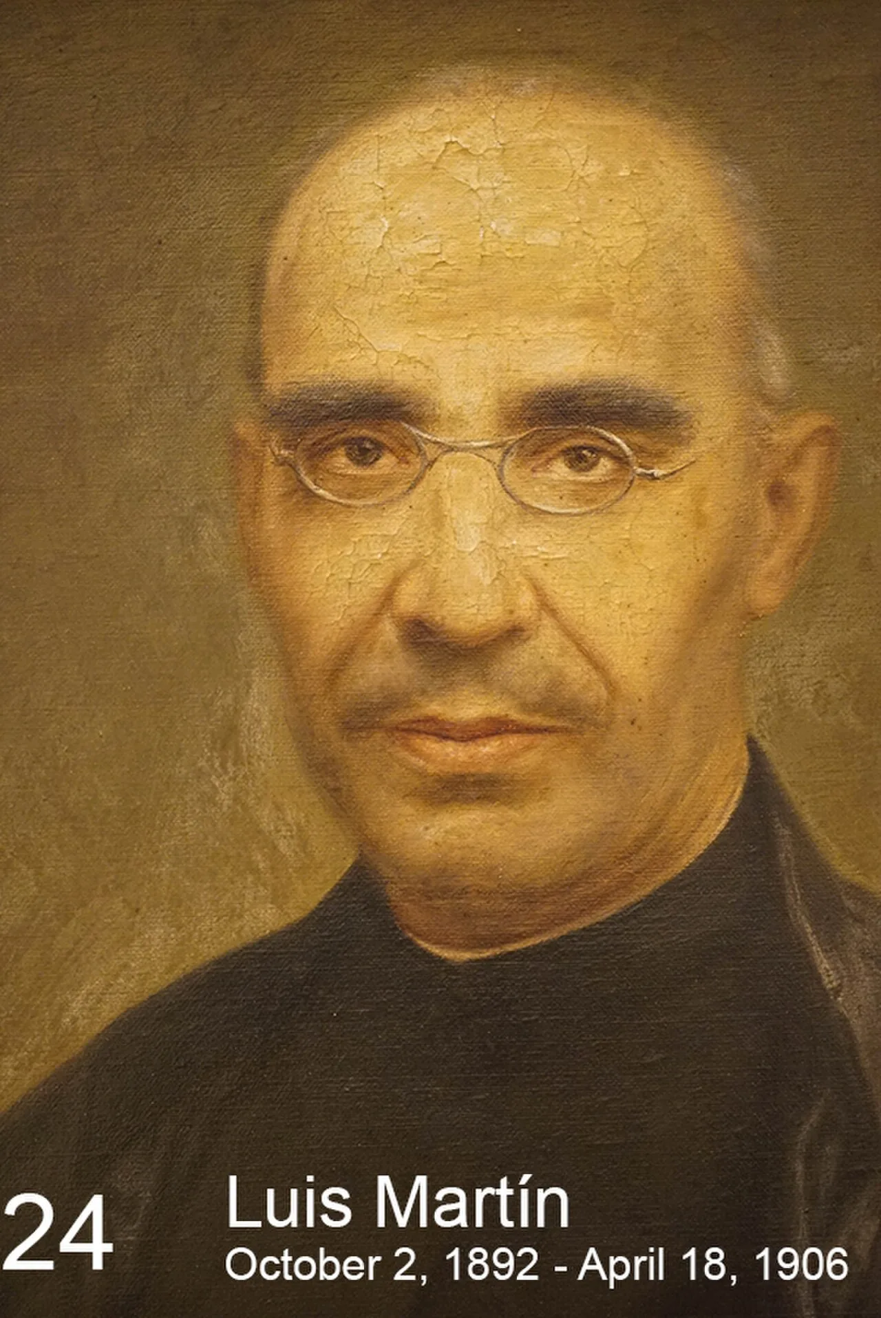 Porträt von Louis Martín (1846–1906) – Gedenkseite