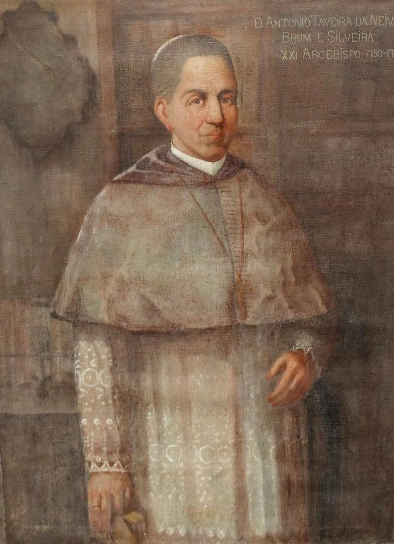 Portrait of António Taveira da Neiva Brum da Silveira (1706–1775) – memorial page