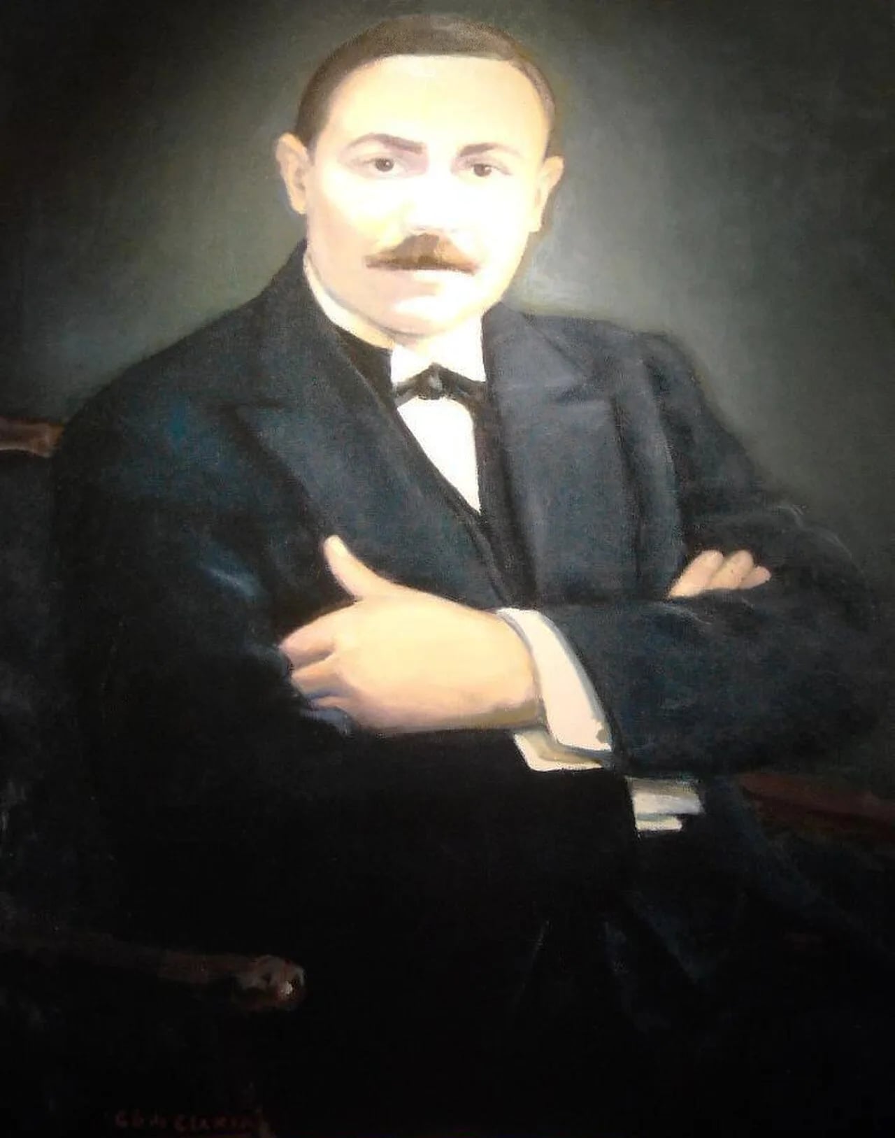 Porträt von Manuel Cáceres (1873–1935) – Gedenkseite