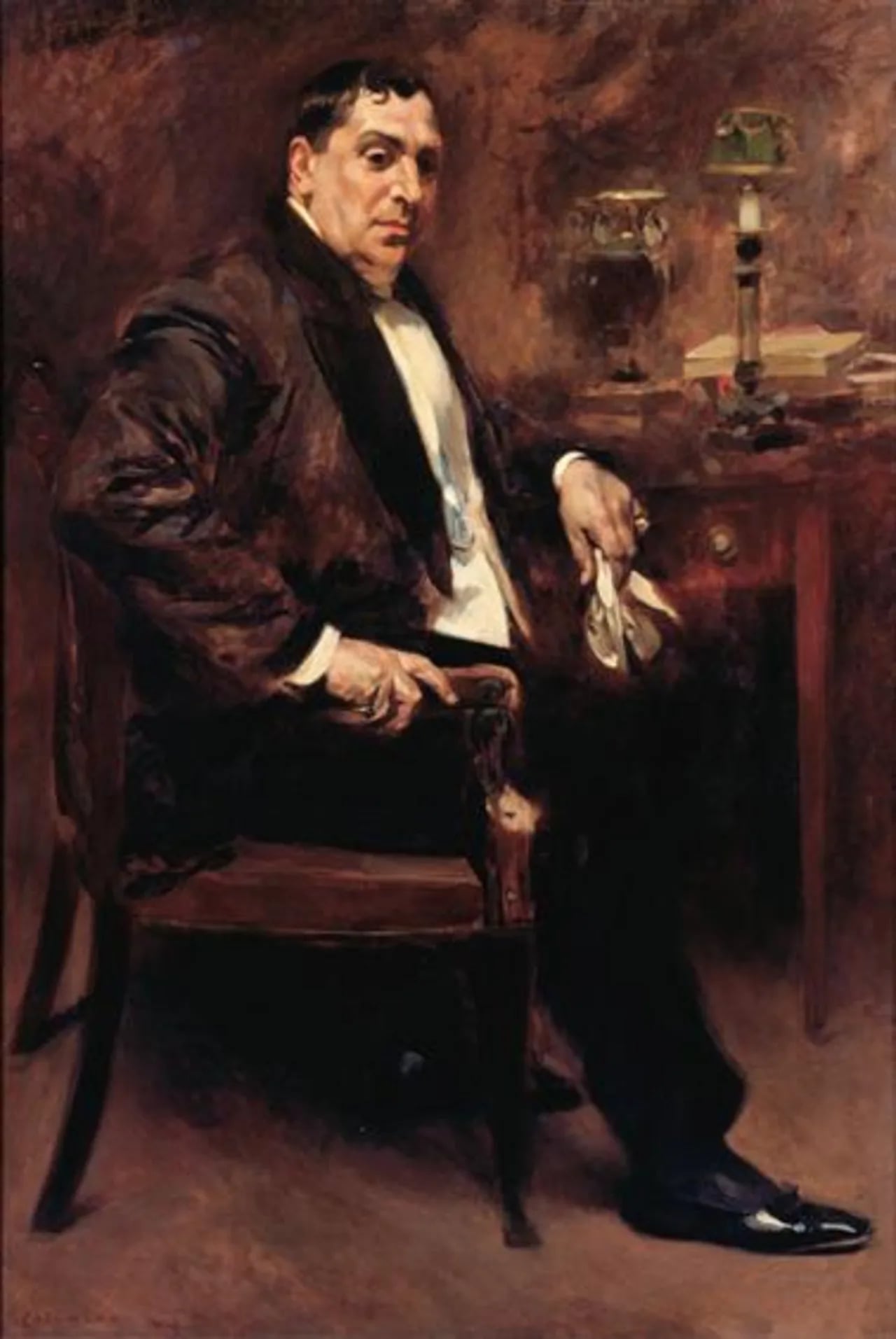 Porträt von Augusto Rosa (1852–1918) – Gedenkseite