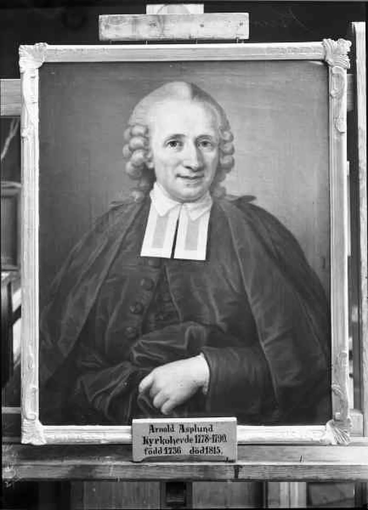 Porträt von Arnold Asplund (1736–1815) – Gedenkseite