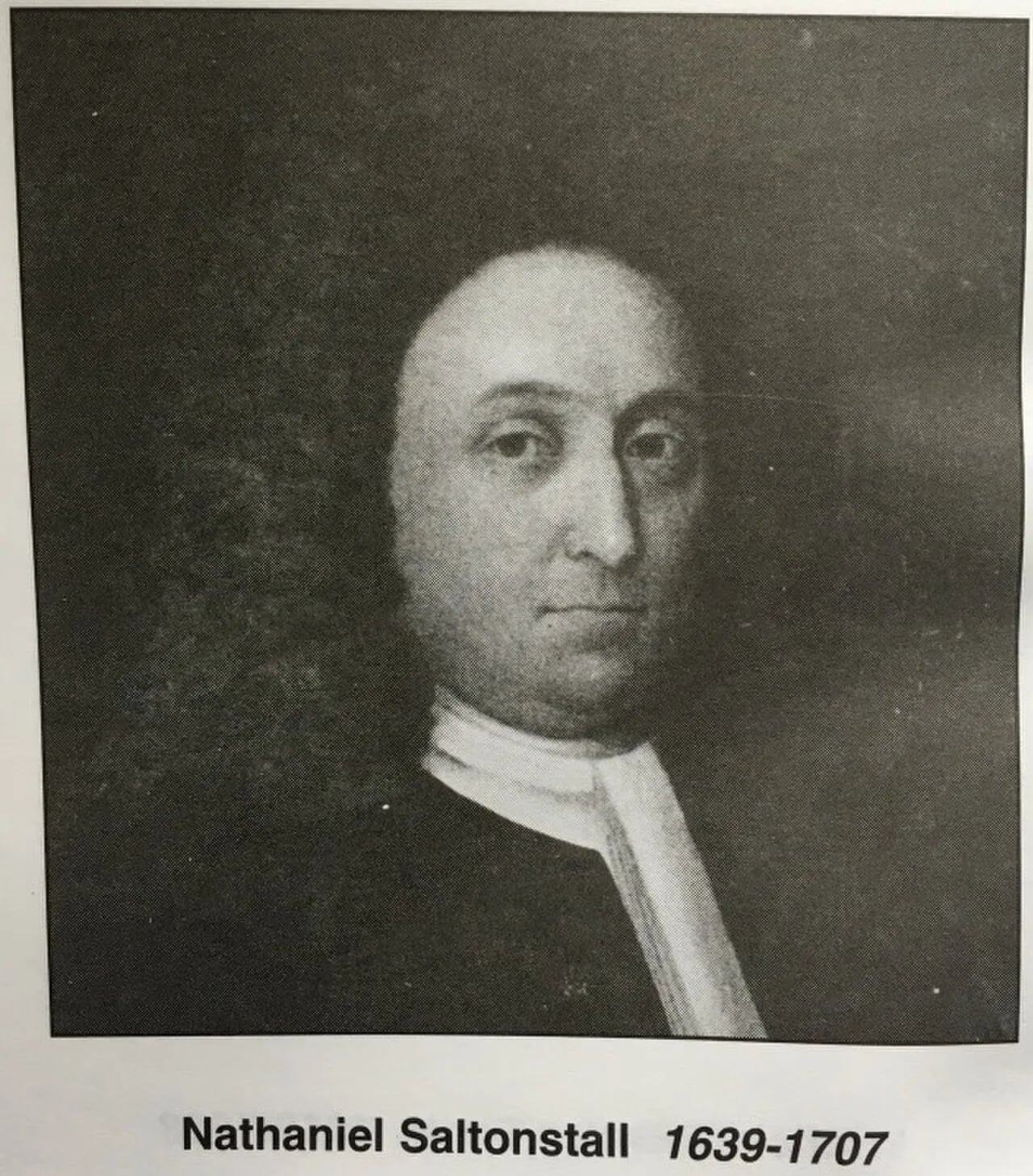 Porträt von Nathaniel Saltonstall (1639–1707) – Gedenkseite