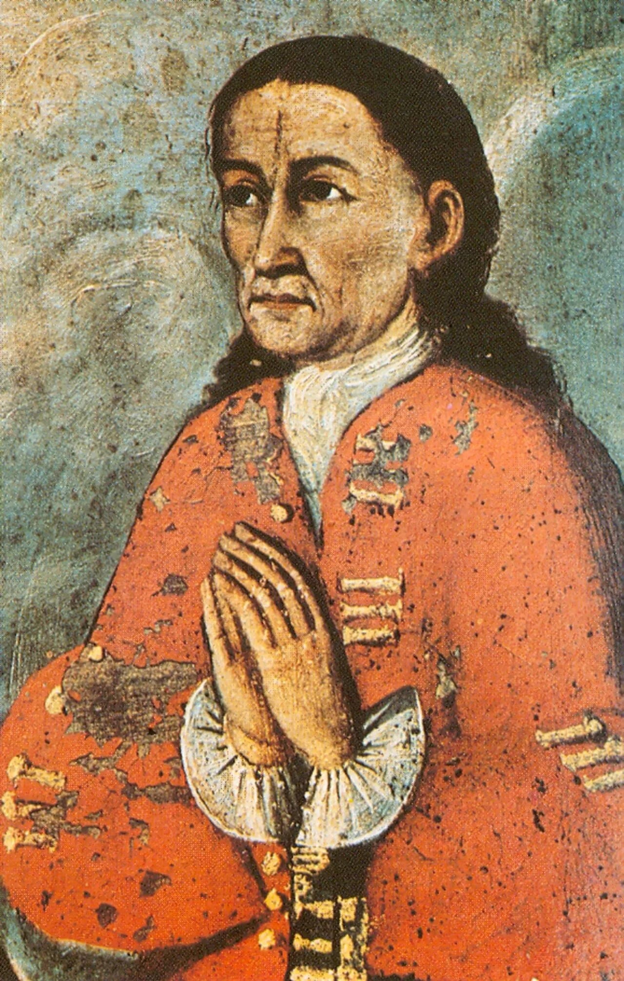 Porträt von Mateo Pumacahua (1740–1815) – Gedenkseite