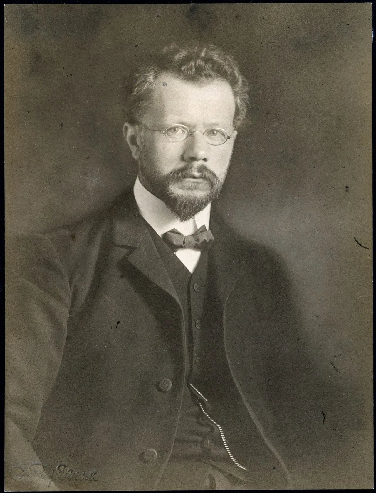 Porträt von Hermann Ferdinand Hitzig (1868–1911) – Gedenkseite