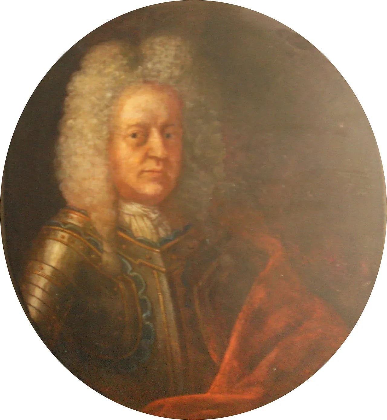 Porträt von Franz Josef von Manteuffel (1663–1727) – Gedenkseite