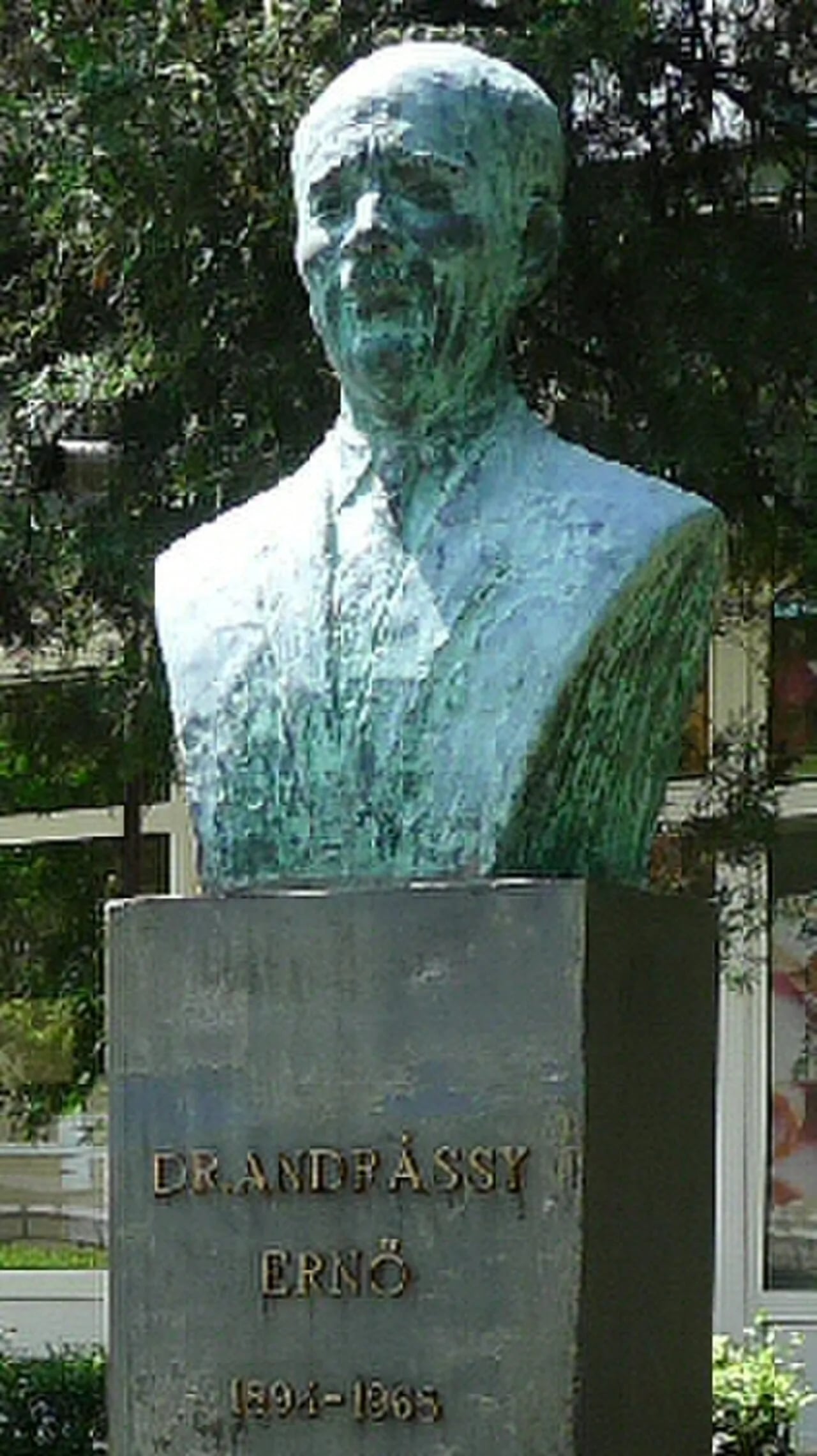 Portrait of Ernő Andrássy (1894–1968) – memorial page