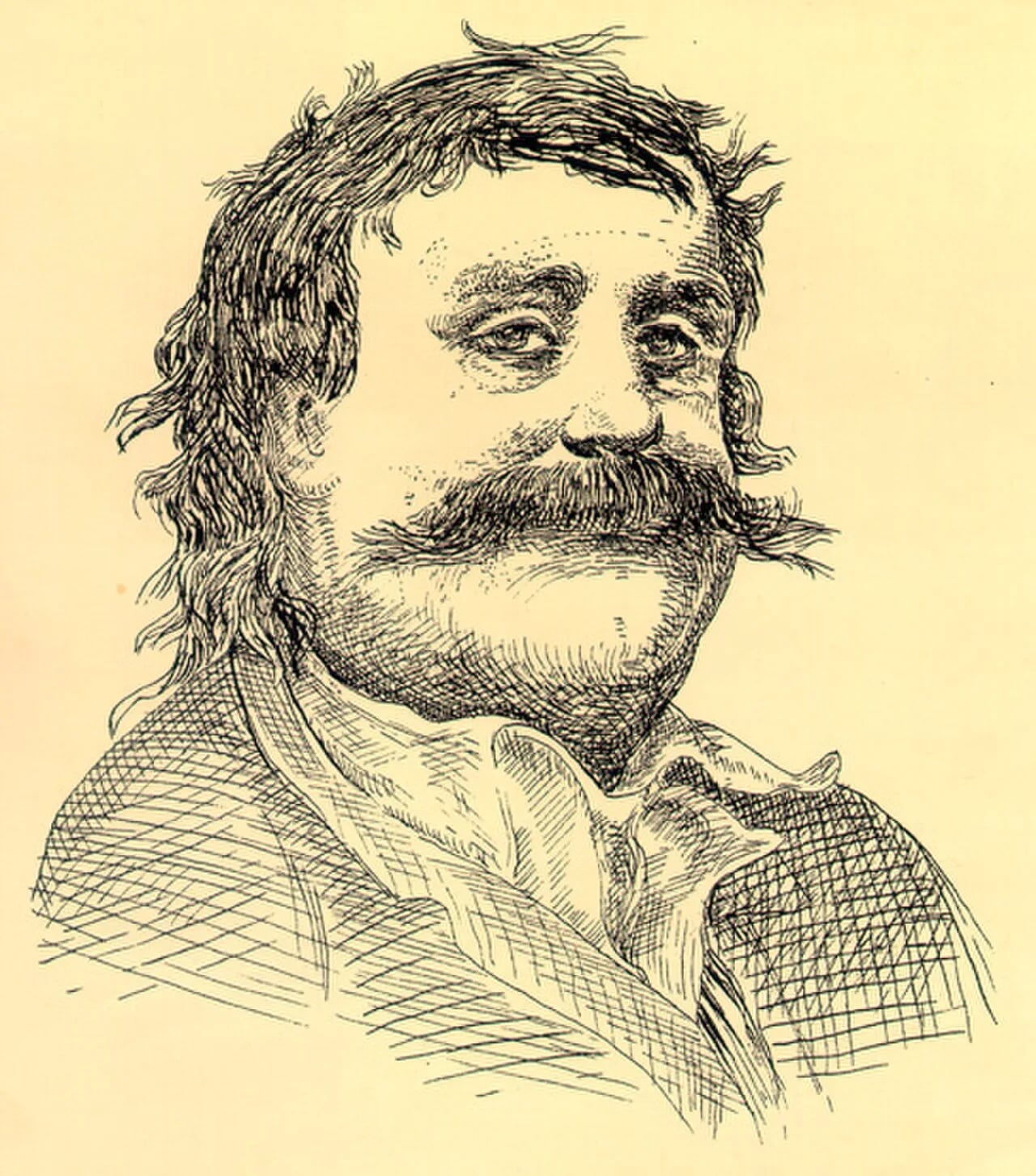 Porträt von Pál Pató (1795–1855) – Gedenkseite