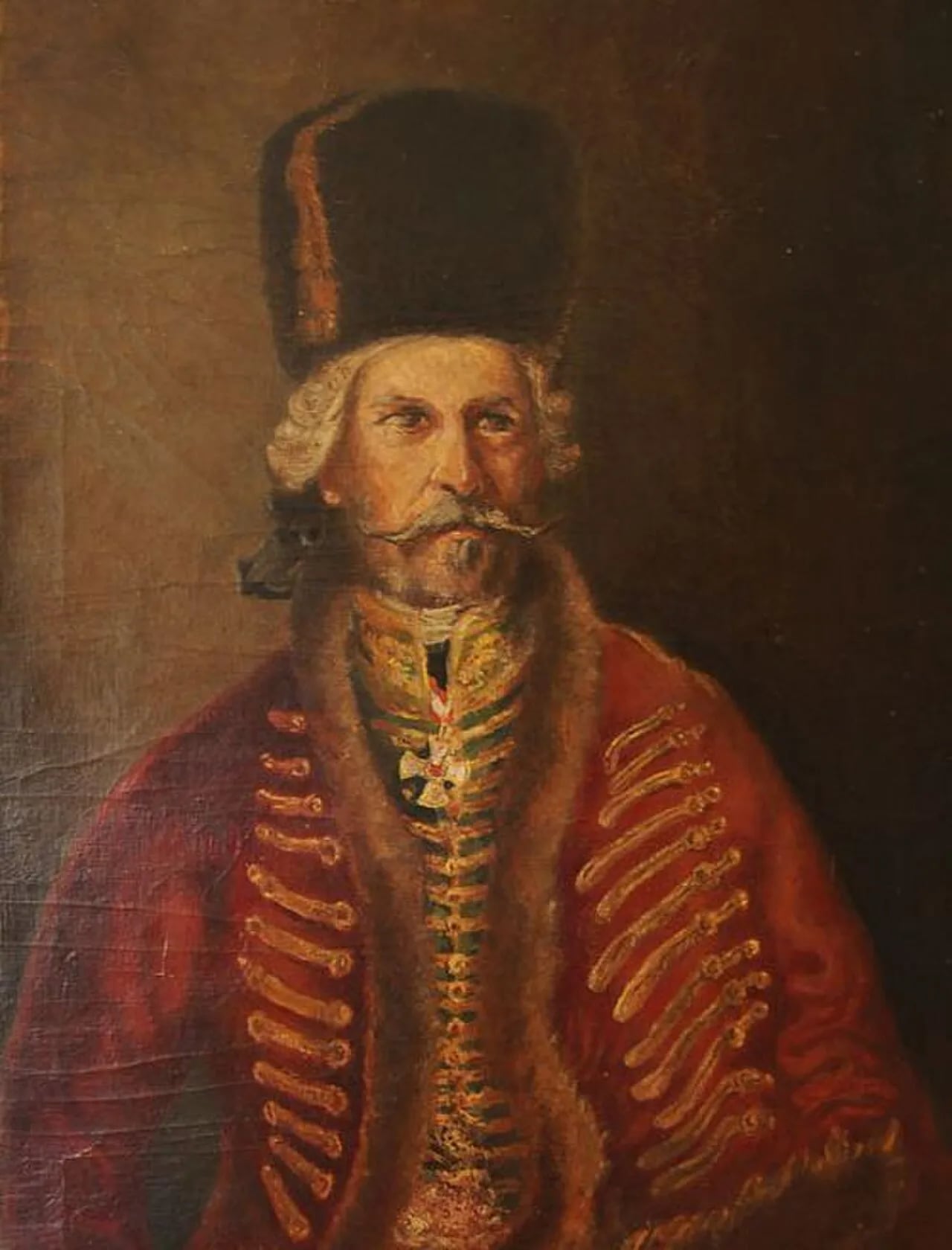 Porträt von Franz Stephaics von Némes-Dét (1739–1811) – Gedenkseite