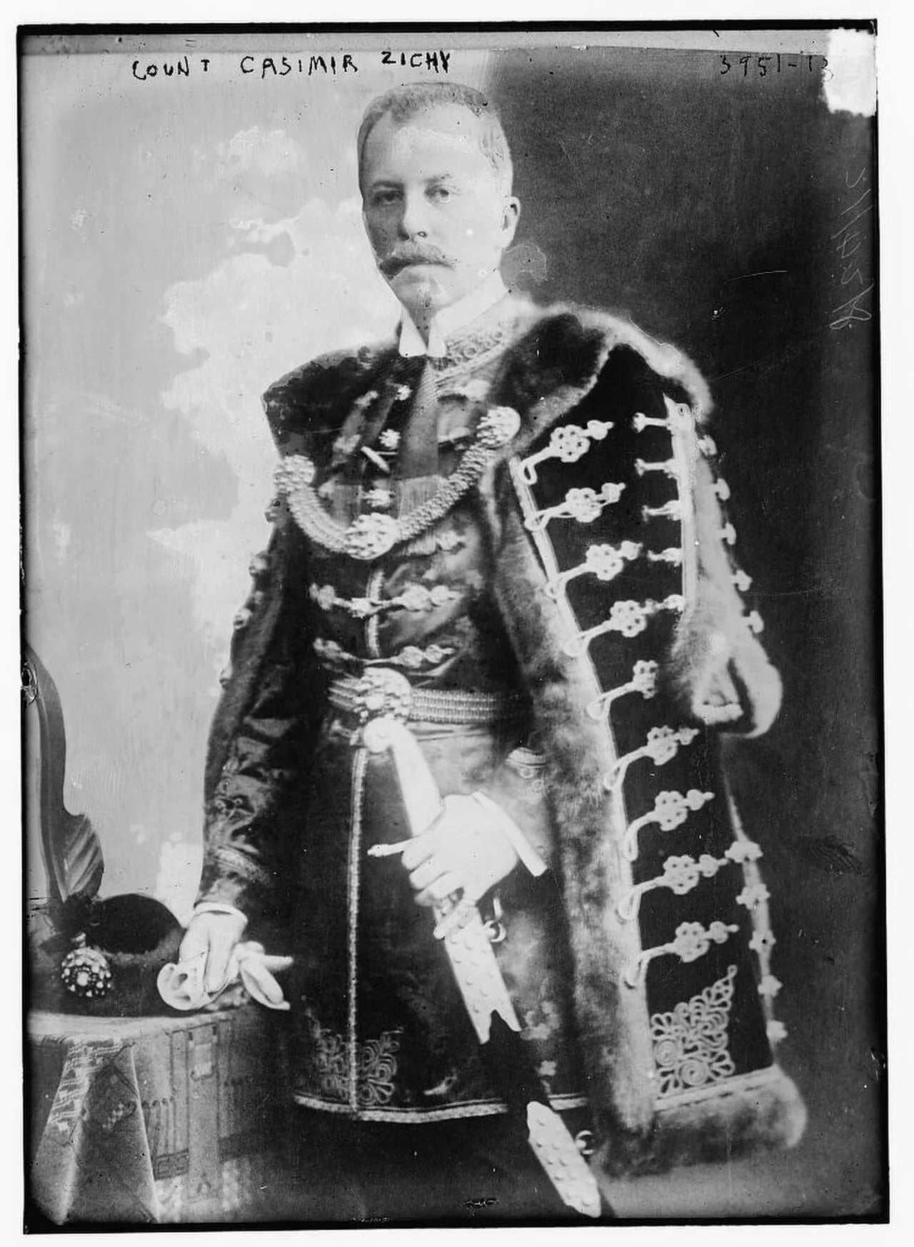 Portrait of Kázmér Zichy (1868–1955) – memorial page