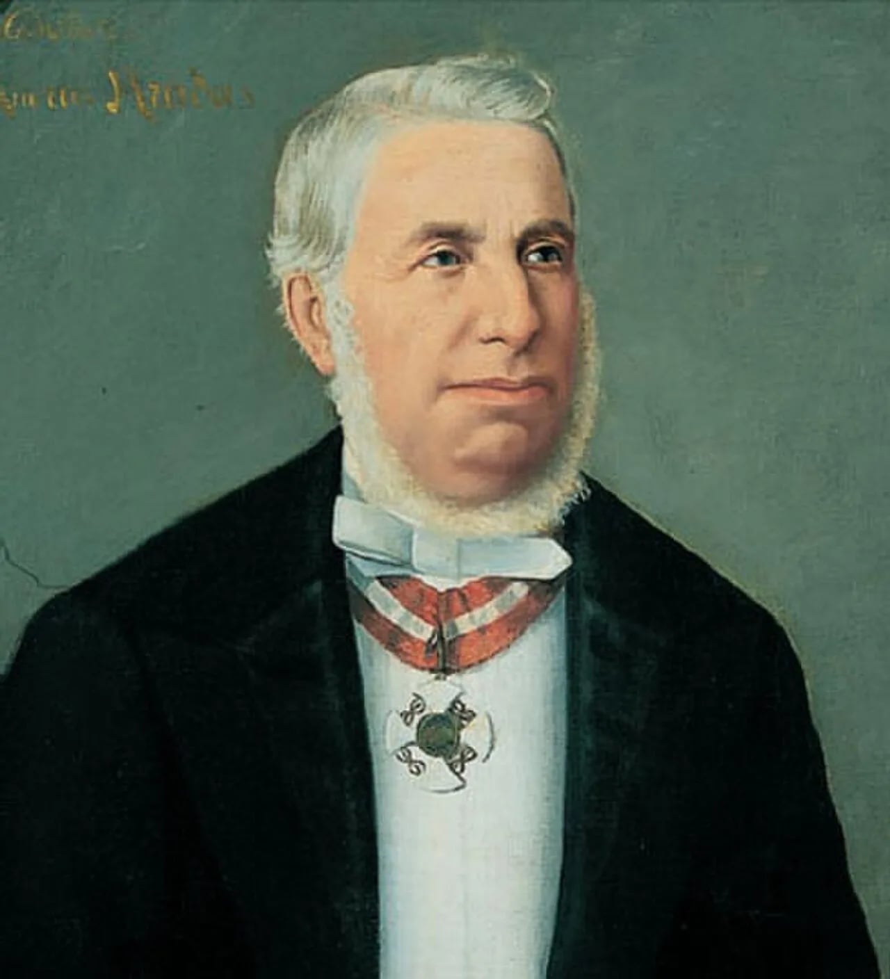 Portrait of Andrea Aradas (1810–1882) – memorial page