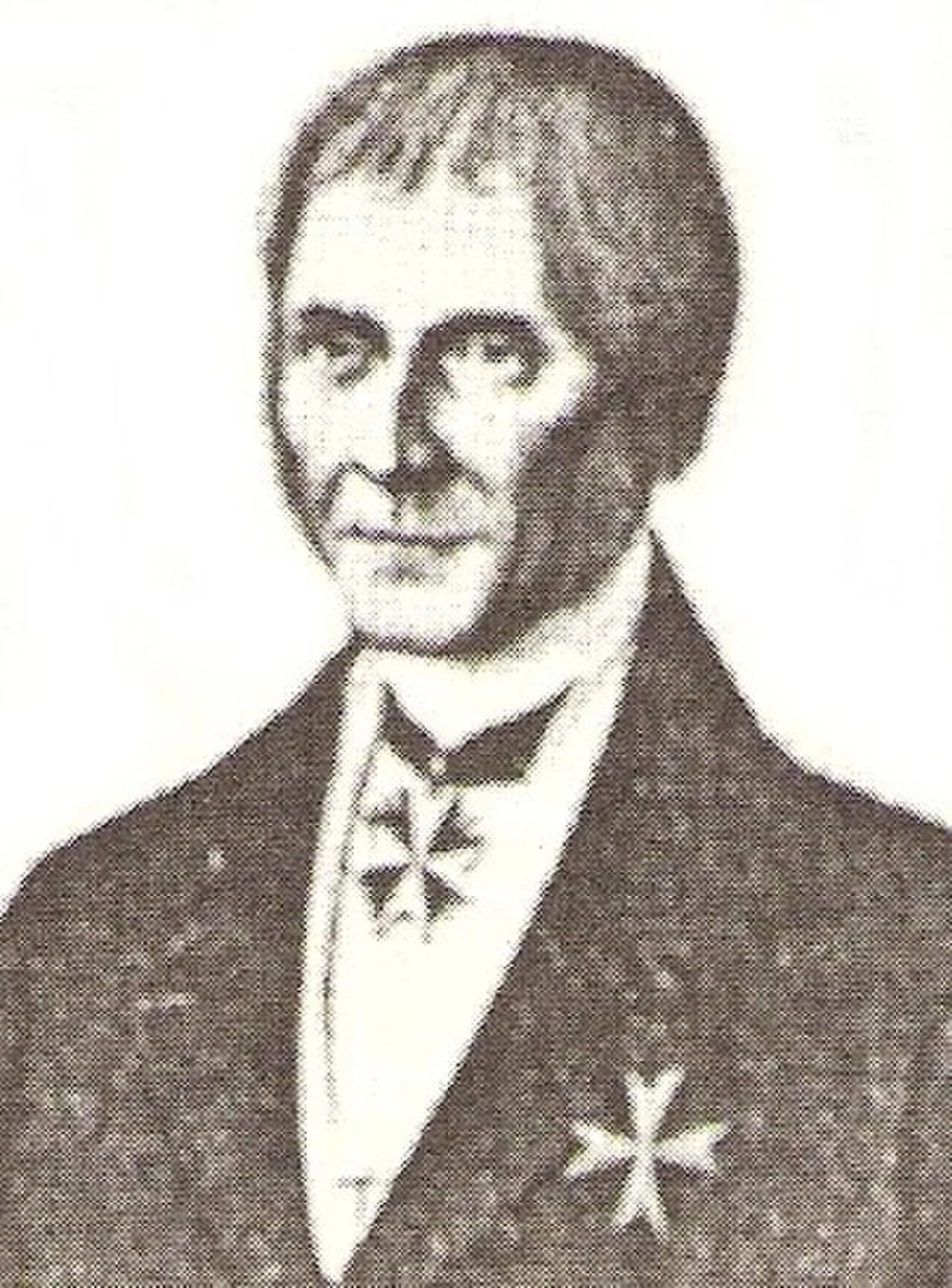 Porträt von Philipp von Borries (1778–1838) – Gedenkseite