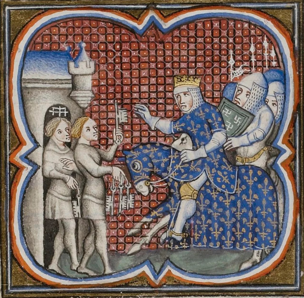Portrait of Ludwig VIII. (1187–1226) – memorial page